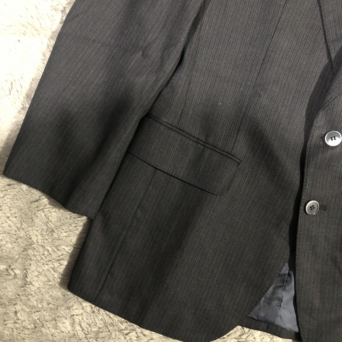 Yves Saint Laurent YVES SAINT LAURENT SUIT BLAZER Size 42R - 6 Thumbnail