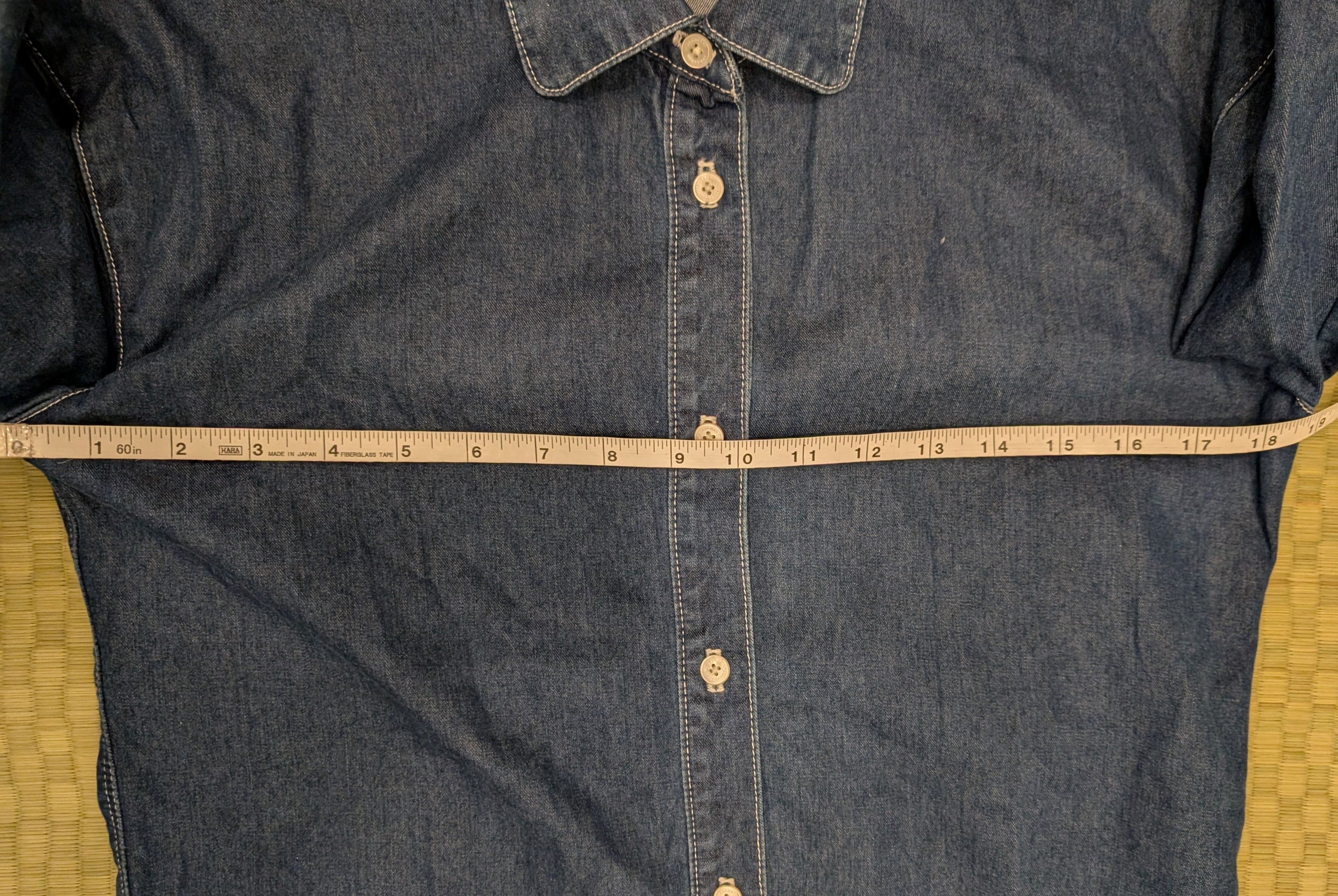 Burberry Burberry Button Down Denim High-Low Blue Jean Shirt Dress Size S / US 4 / IT 40 - 7 Thumbnail