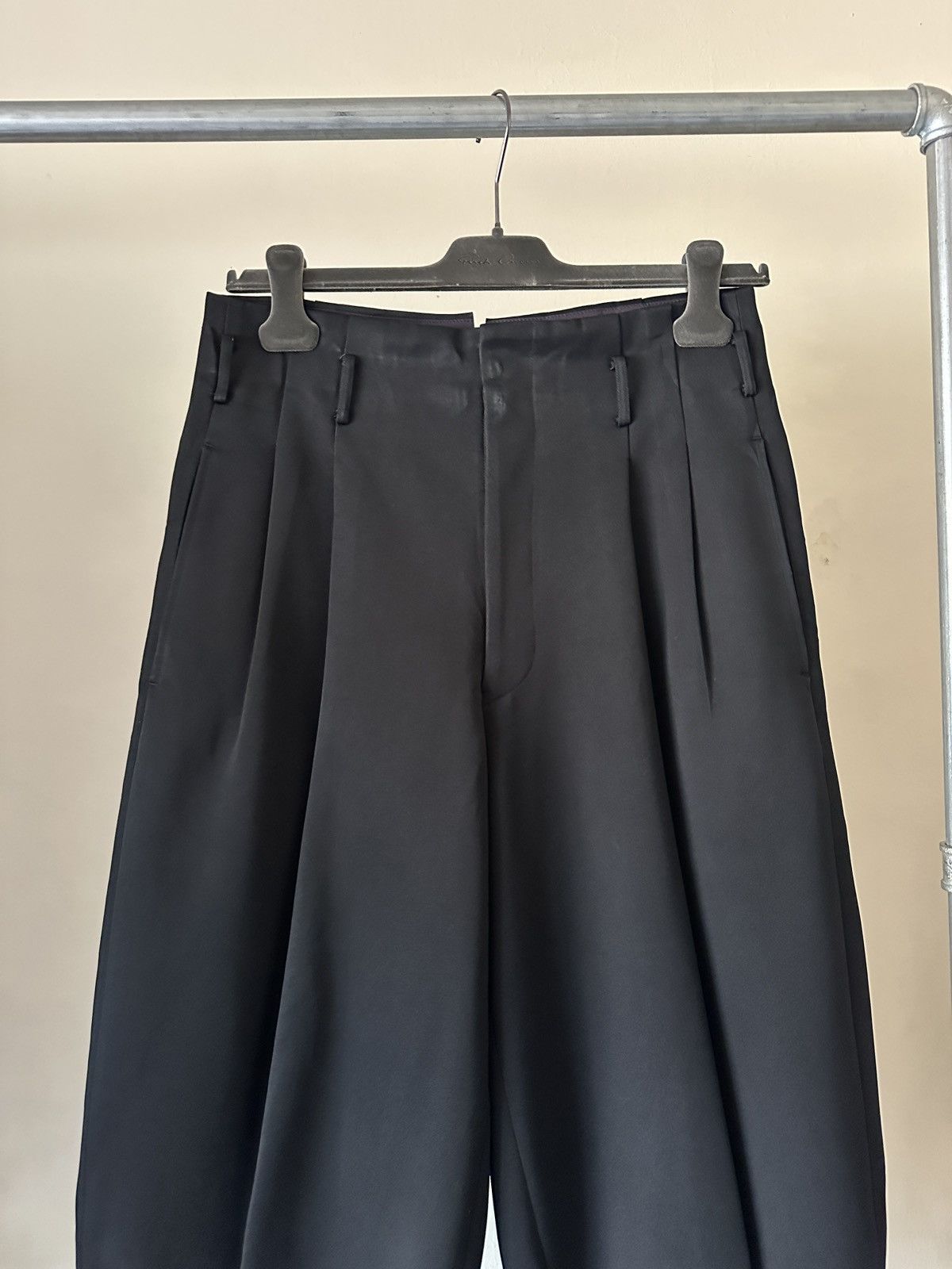 Comme des Garcons Homme Plus 1990s Pheonix Japan Wool Ballon Pant Size US 29 - 2 Thumbnail