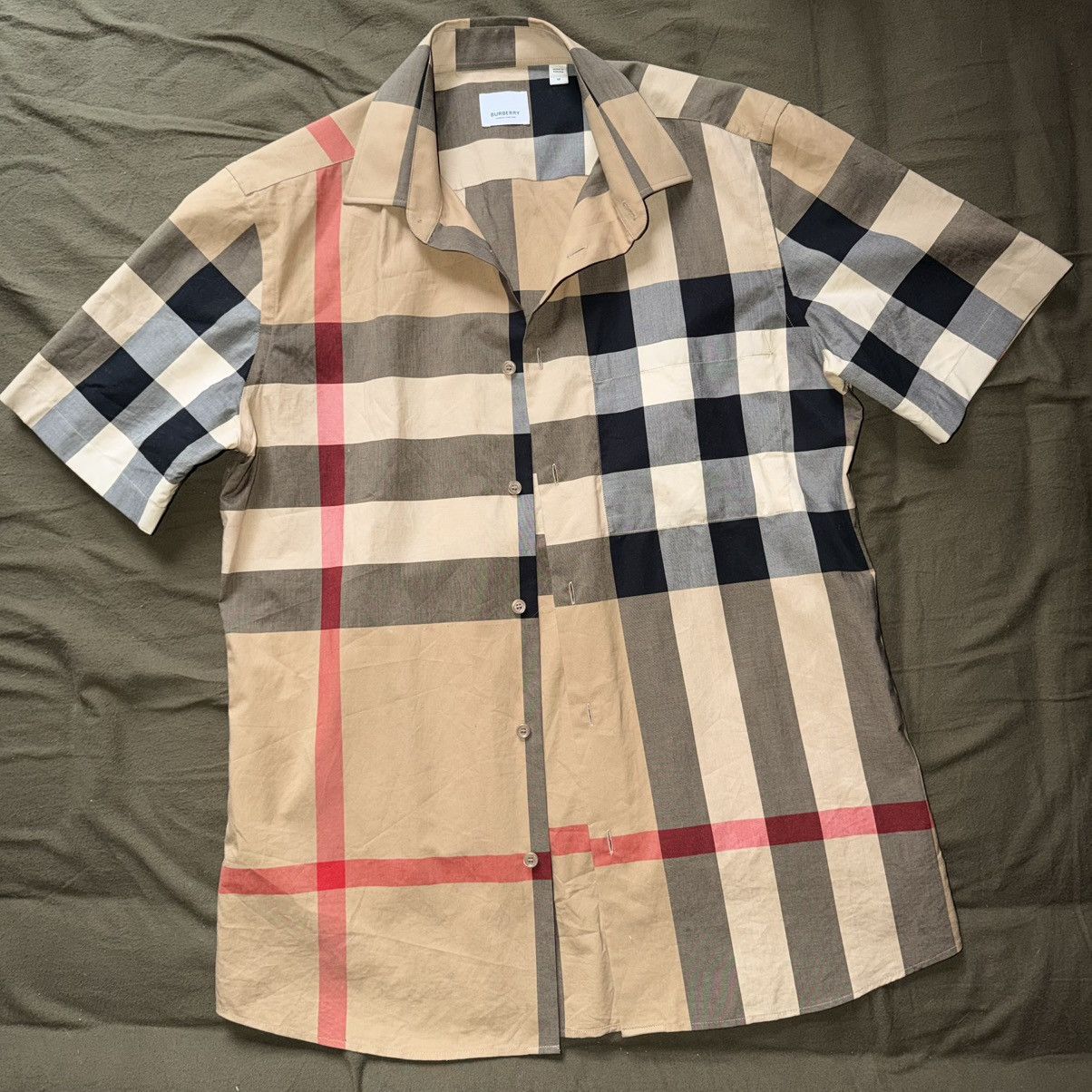 Burberry Burberry Slim Fit Check Cotton Shirt M Size US M / EU 48-50 / 2 - 1 Thumbnail