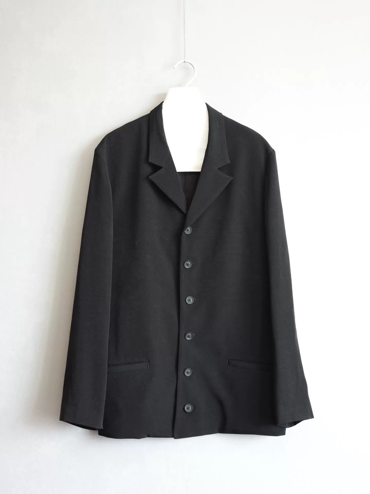 Yohji Yamamoto Yohji Yamamoto Black Jacket Size 3 Size L / US 10 / IT 46 - 1 Thumbnail