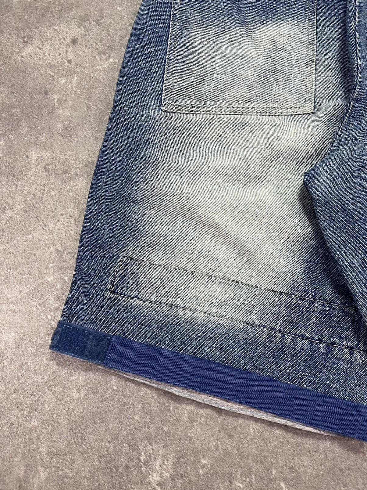 Marithe + Francois Girbaud Marithe + Francois Girbaud Baggy Straps Denim Jorts 34 Size US 34 / EU 50 - 11 Thumbnail