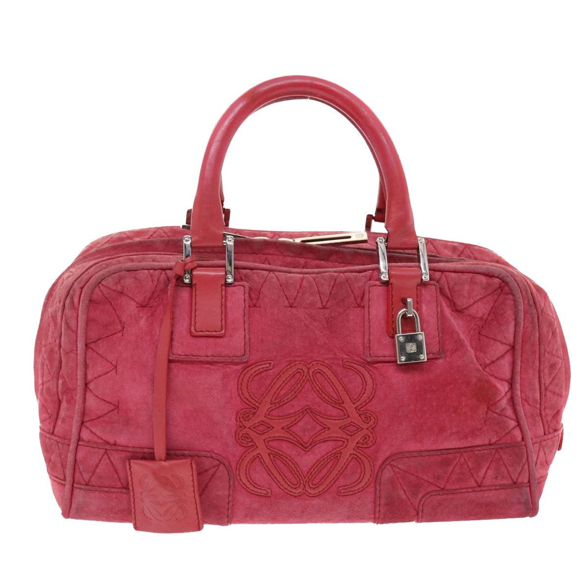 image of Loewe Amazona Handbag in Red, Women's
