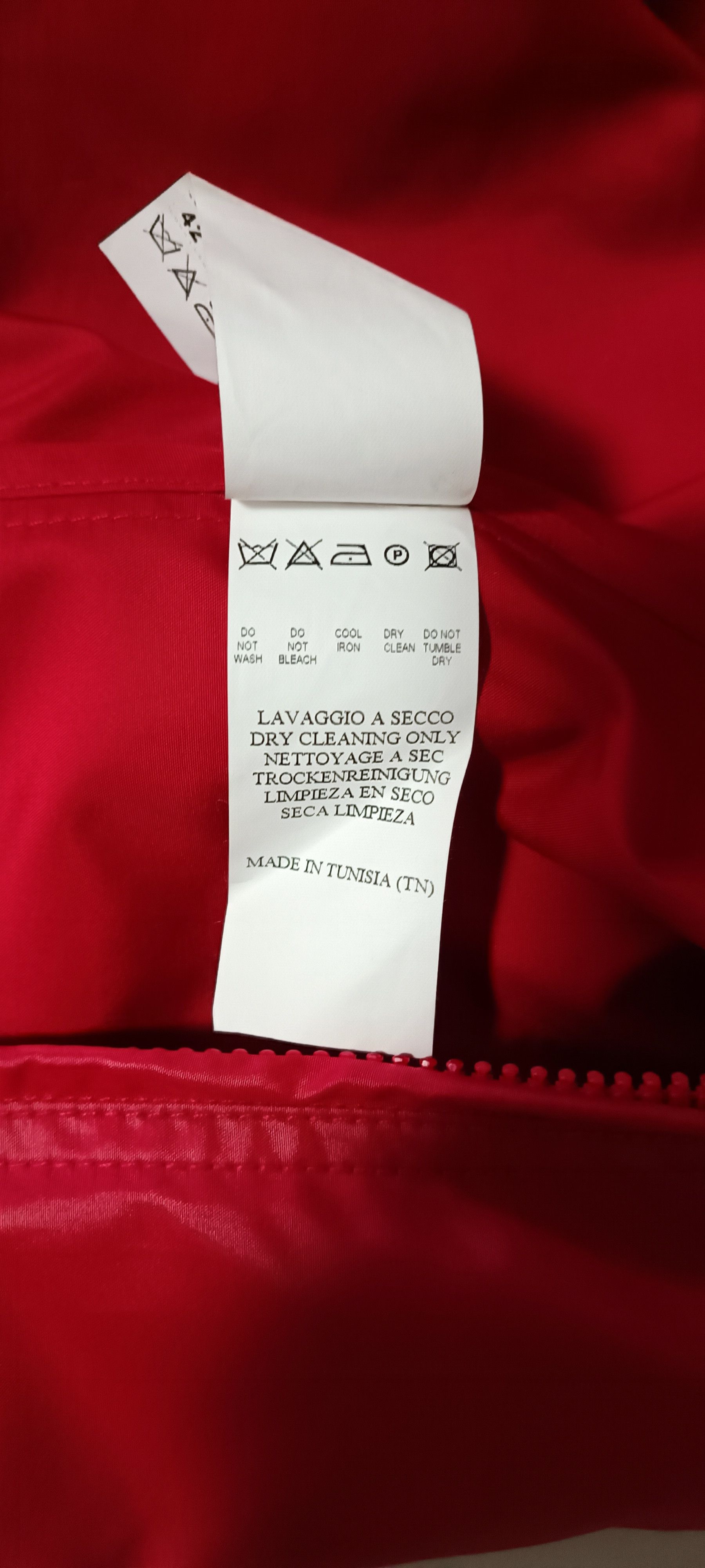 Jean Paul Gaultier Early 2000's - Biker red nylon jacket Size S / US 4 / IT 40 - 6 Thumbnail