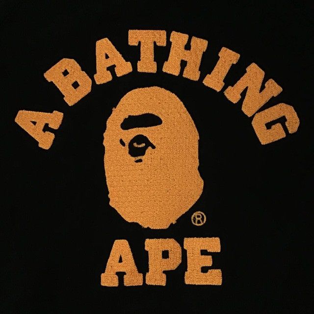 Bape BAPE Embroidered College Logo Zip Hoodie a bathing ape NIGO Size US M / EU 48-50 / 2 - 5 Thumbnail