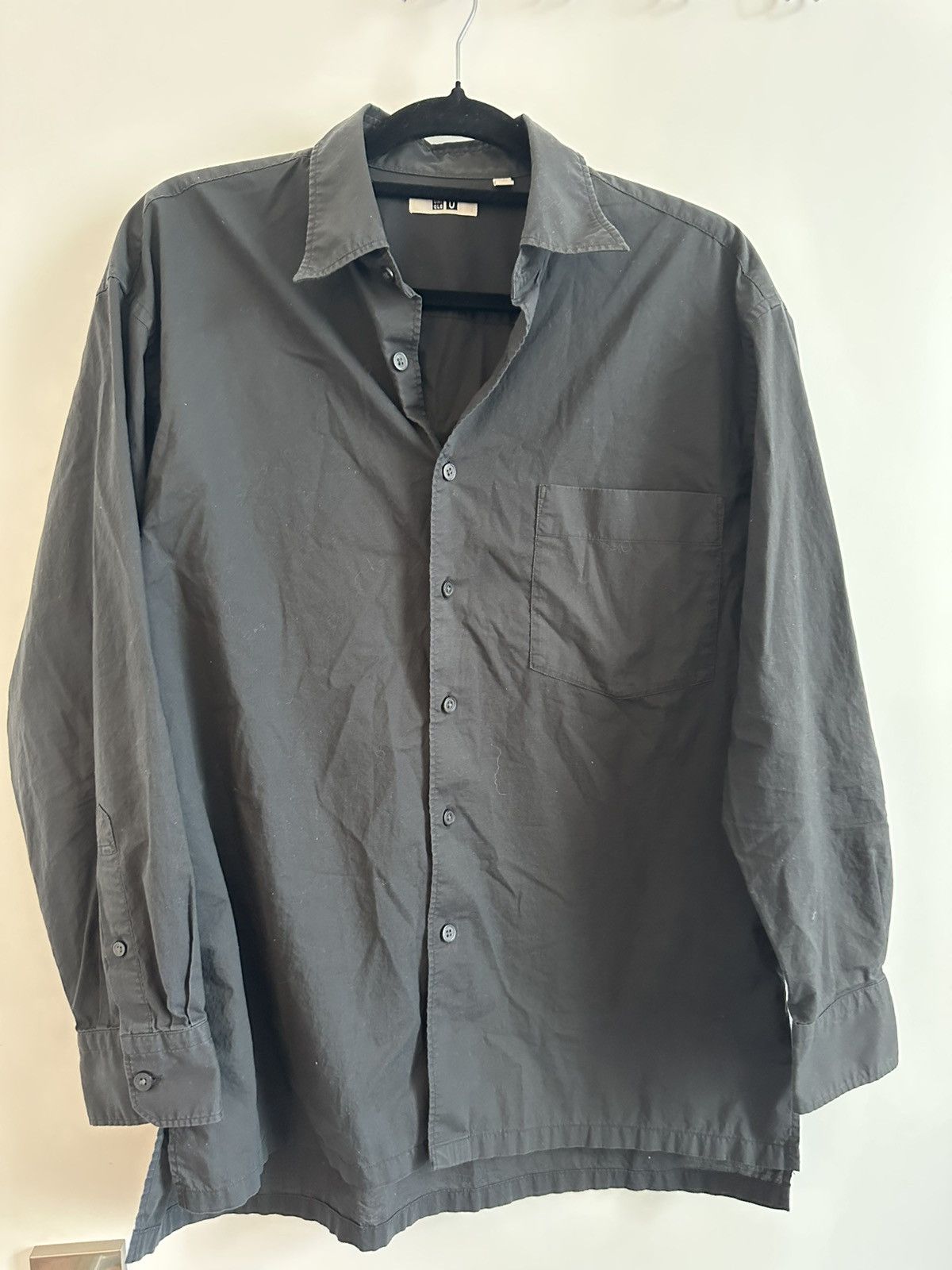 Christophe Lemaire × Uniqlo Lemaire X Uniqlo U black shirt Size US M / EU 48-50 / 2 - 1 Thumbnail