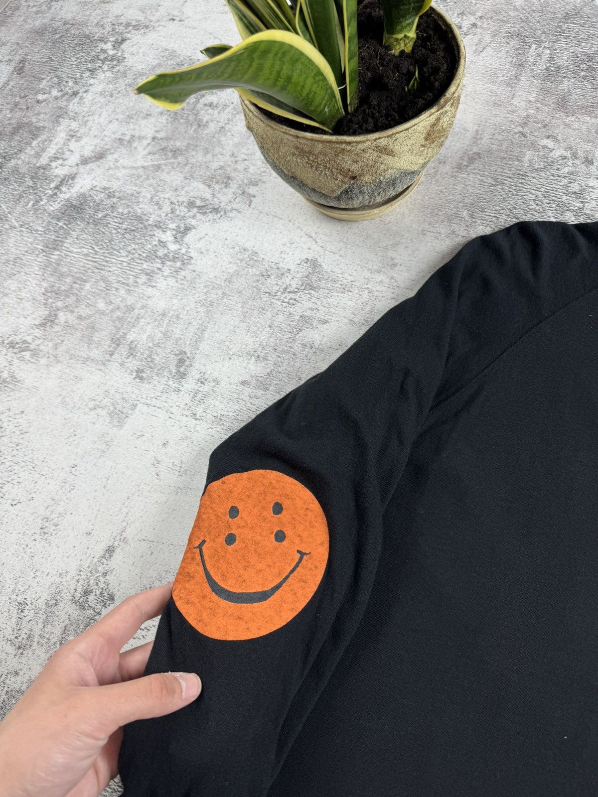 Kapital KAPITAL Smiley Patch x Gauze Tenjiku Chef Long-Sleeve Japan T Shirt Jersey Size US L / EU 52-54 / 3 - 6 Thumbnail