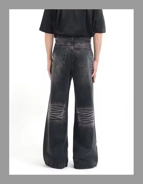 Jean × Vintage Vintage Style Black Baggy jeans Size US 30 / EU 46 - 3 Thumbnail