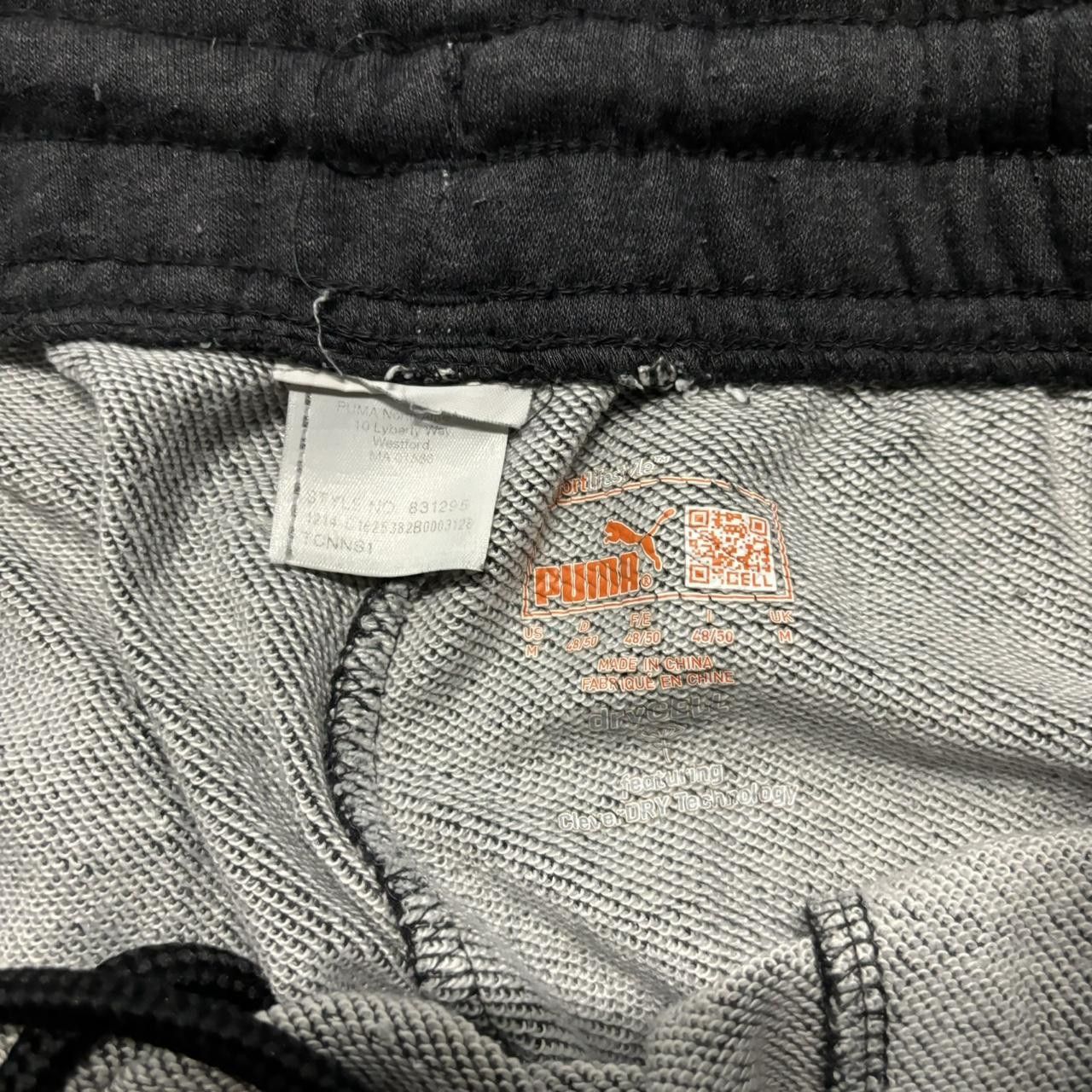 Japanese Brand × Vintage Crazy Vintage Y2K/2000s Baggy Dark Grey Loose Fit Skater Essential Sweatpants! Size US 34 / EU 50 - 5 Thumbnail