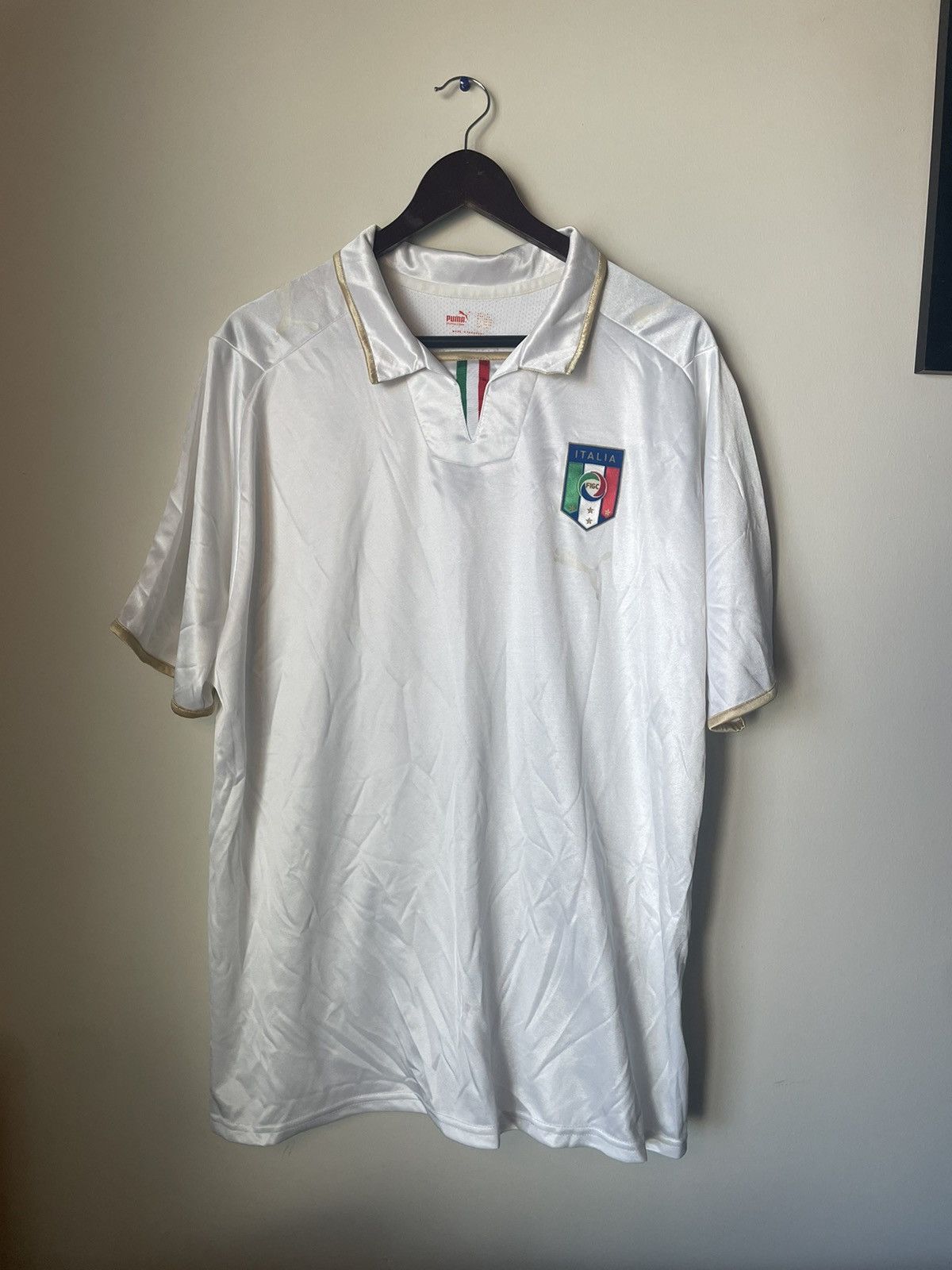 Puma × Vintage 2007/08 Italy puma soccer jersey Size US XL / EU 56 / 4 - 1 Thumbnail
