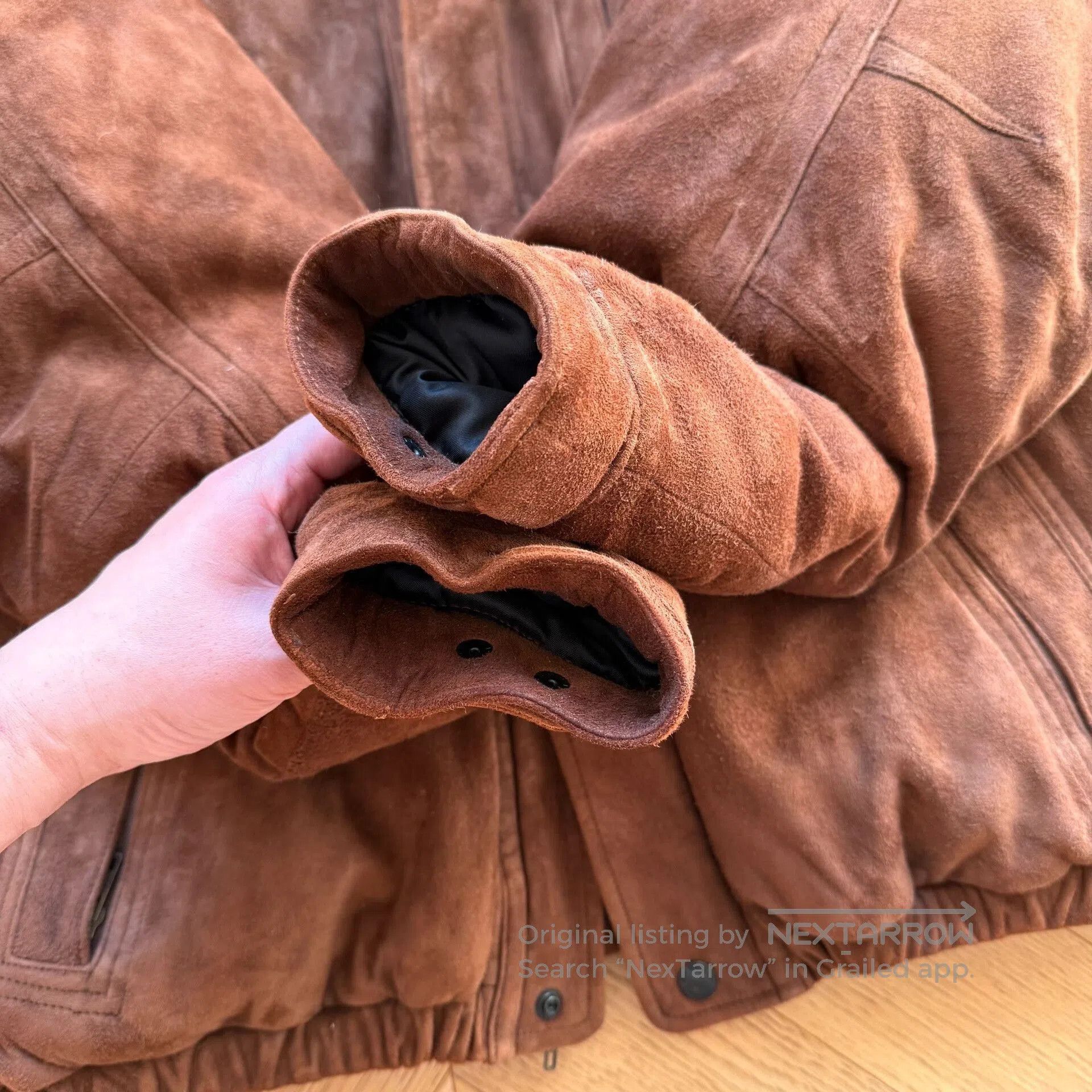 RLX Ralph Lauren RL Vintage Suede Outdoor Jacket. Size US L / EU 52-54 / 3 - 5 Thumbnail