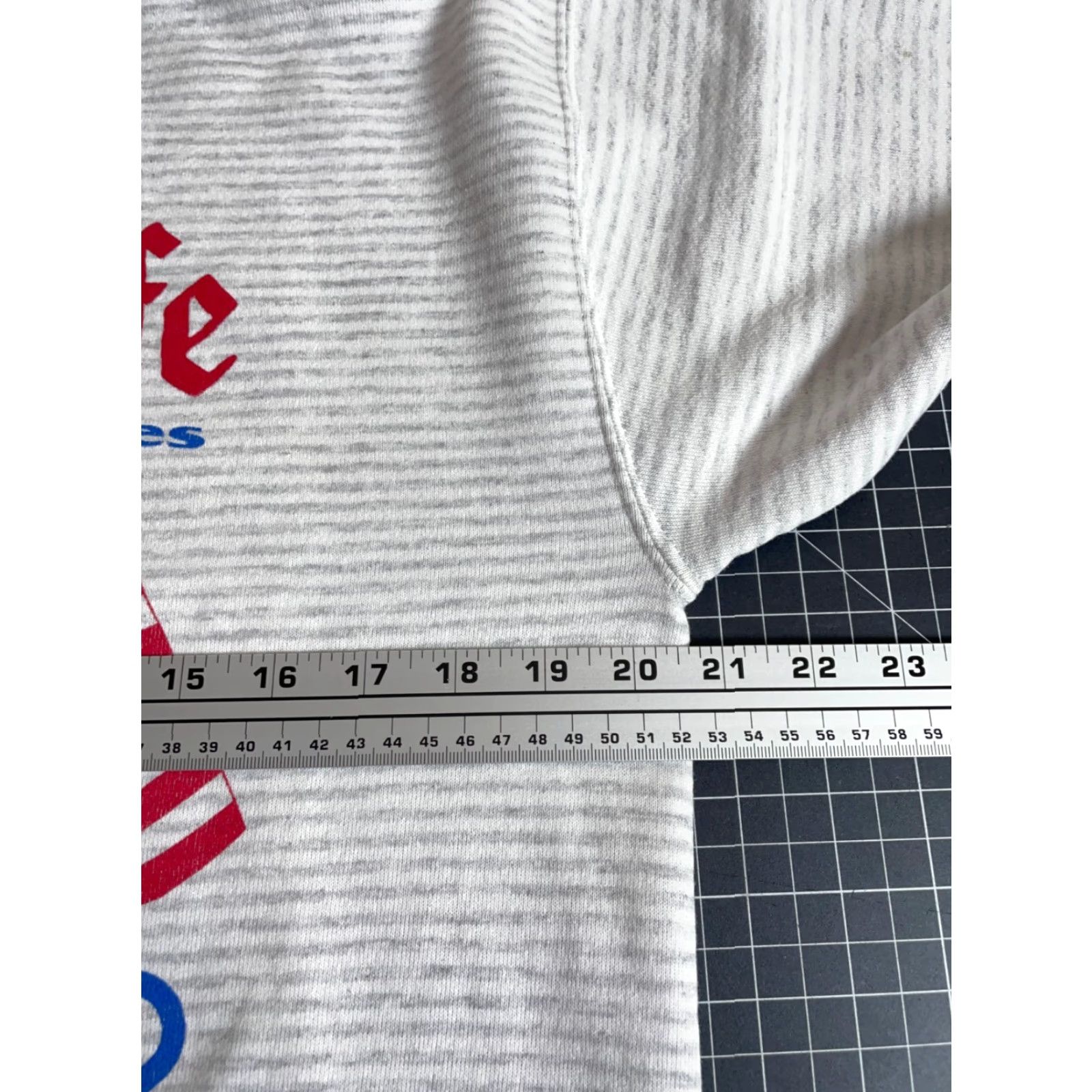Jerzees VINTAGE 90s Frankenmuth Jaycees Volkslaufe Sweatshirt Men Adult Large Gray Stripe Jerzees Size US L / EU 52-54 / 3 - 5 Thumbnail