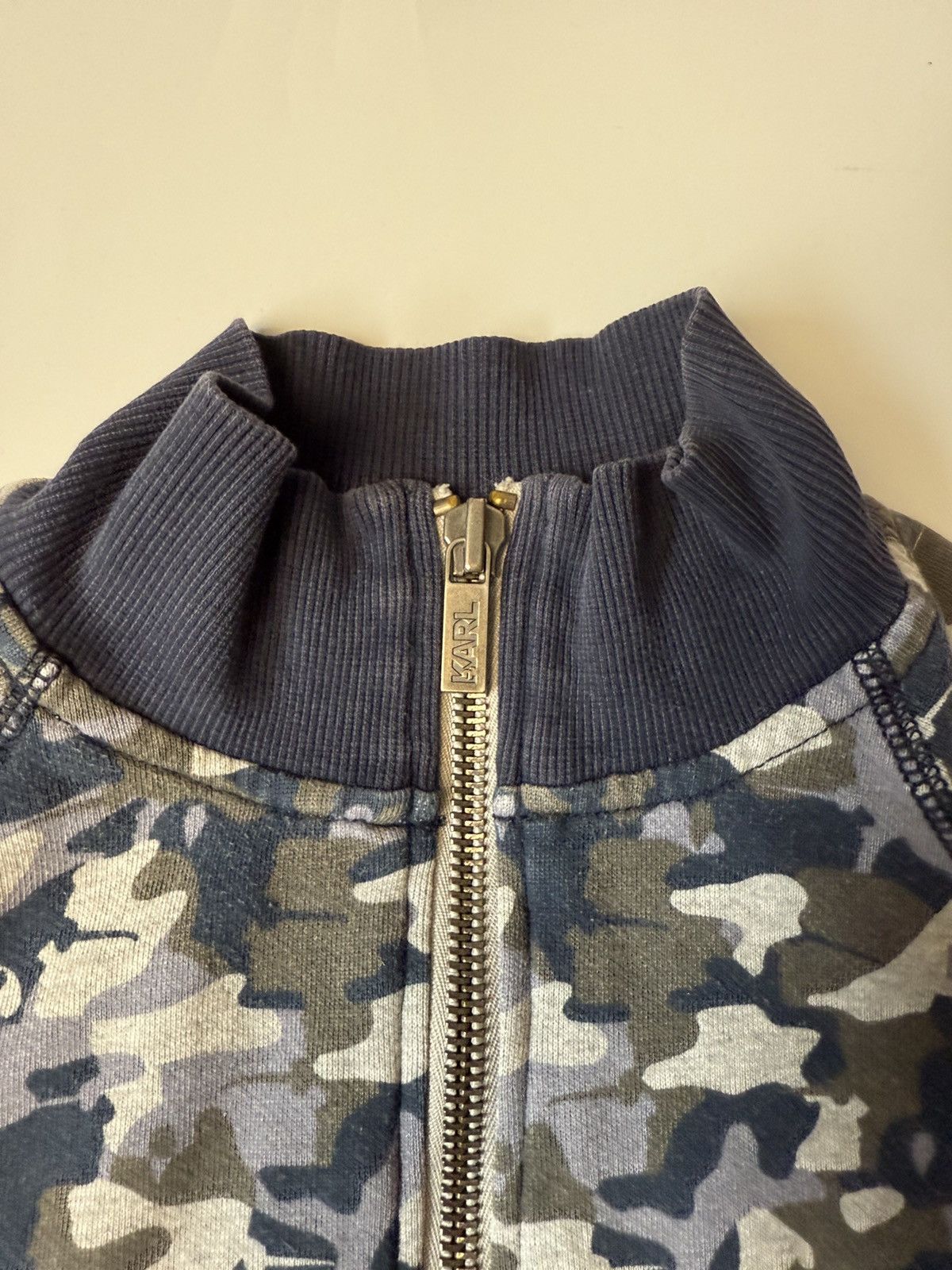 Karl Lagerfeld × Vintage Karl Lagerfeld zip hoodie Size US L / EU 52-54 / 3 - 7 Thumbnail
