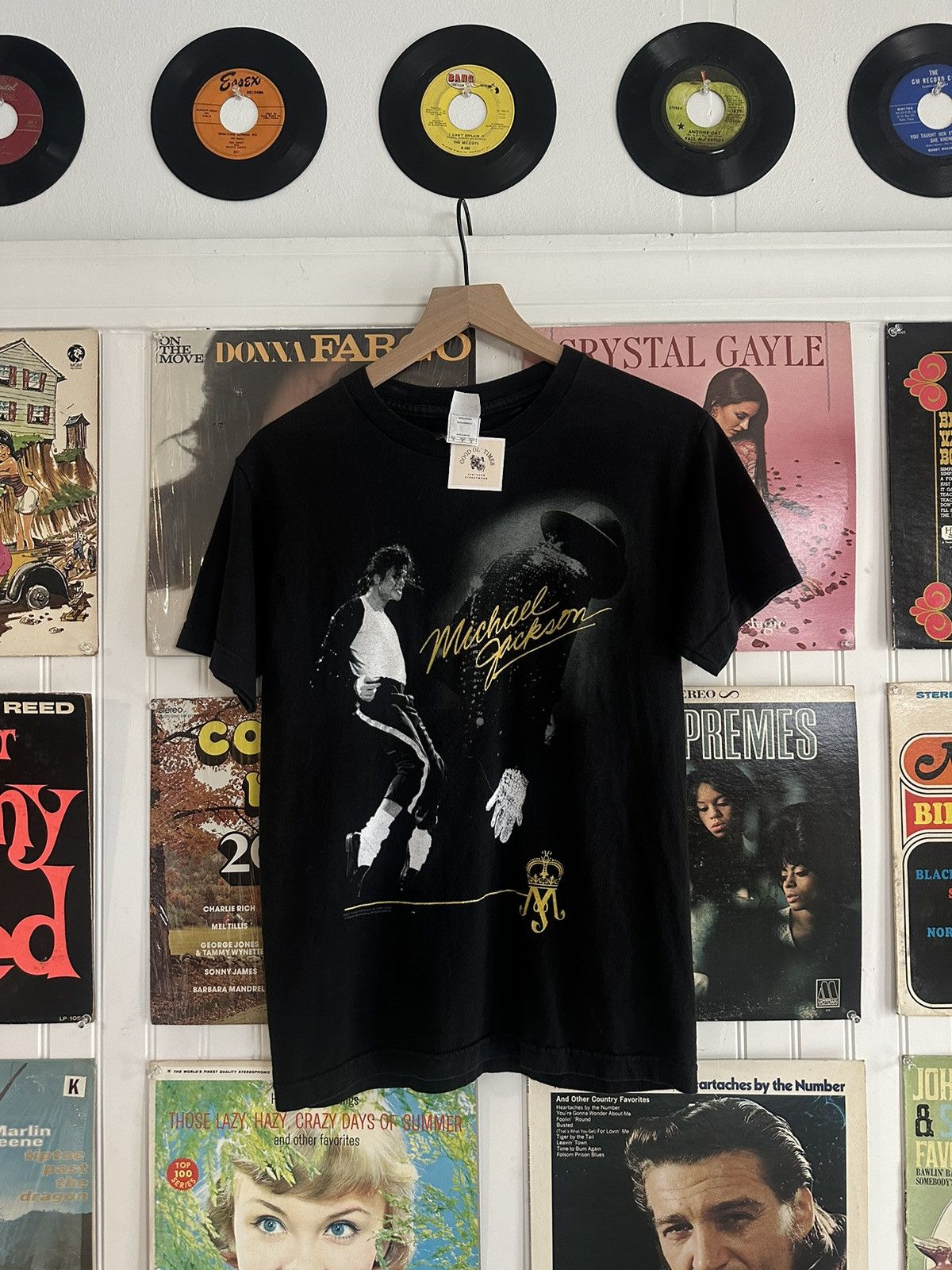 Alstyle 2008 Michael Jackson black tee Size US S / EU 44-46 / 1 - 1 Thumbnail