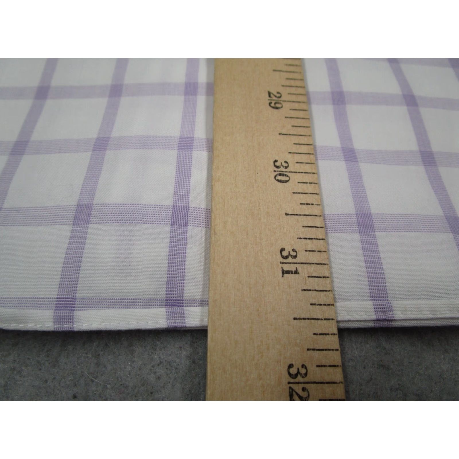 Charles Tyrwhitt Charles Tyrwhitt Dress Shirt Mens 16 35 Purple Slim Fit Non-Iron Button Up Size 34R - 7 Thumbnail