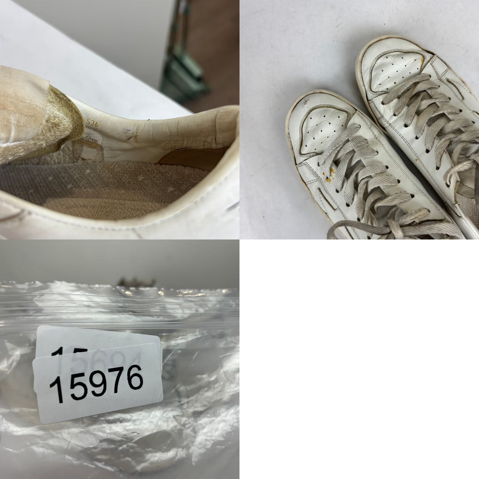 Golden Goose Golden Goose GGDB Stardan Leather Low Top Trainers Sneakers Women 36 White 6 US Women’s Shoes Size M / US 6-8 / IT 42-44 - 9 Thumbnail