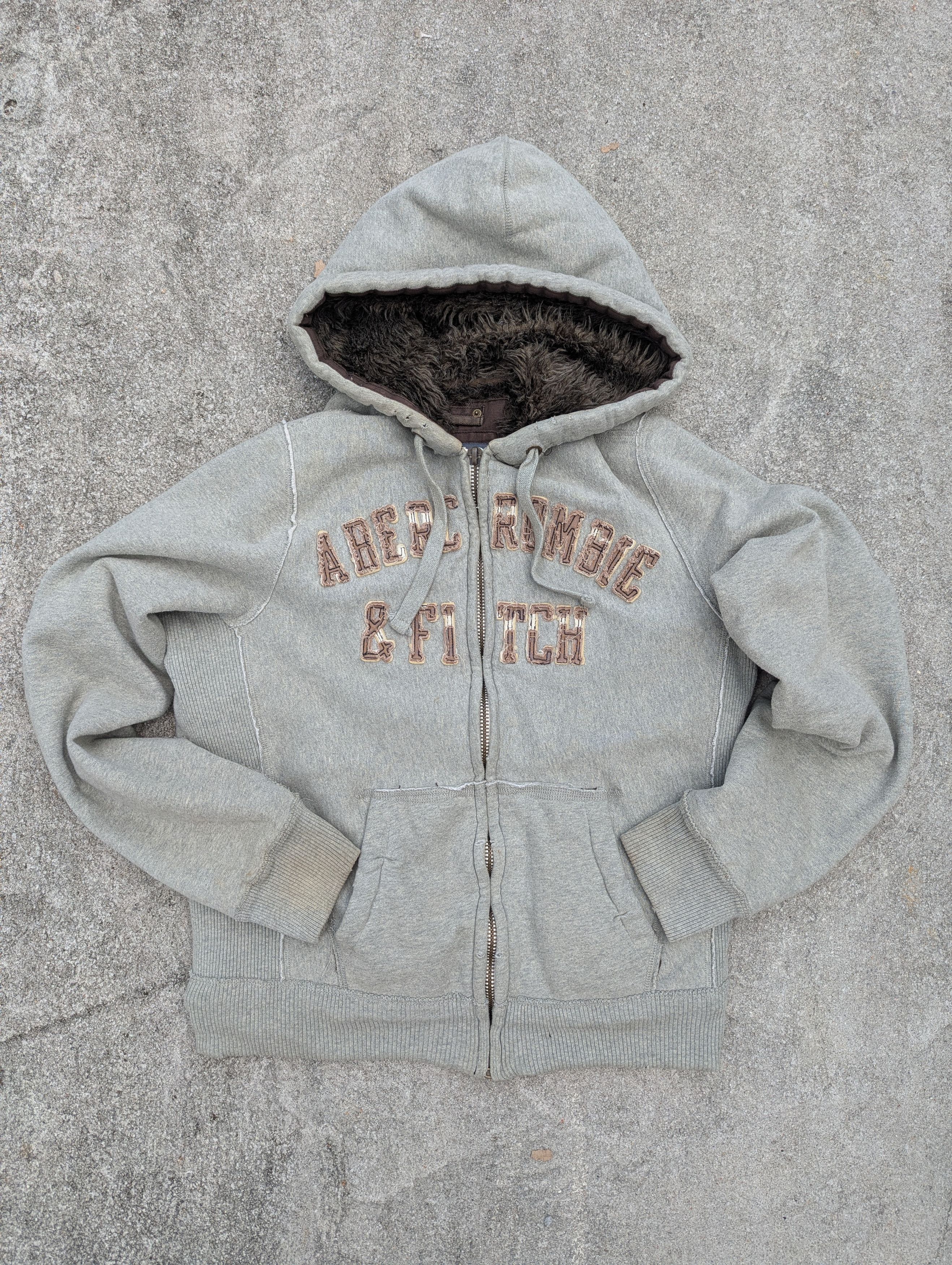 Abercrombie & Fitch 🔥FREE SHIPPING🔥Abercrombie & Fitch Wolf Jaw Jacket Hoodie Size US XL / EU 56 / 4 - 1 Thumbnail