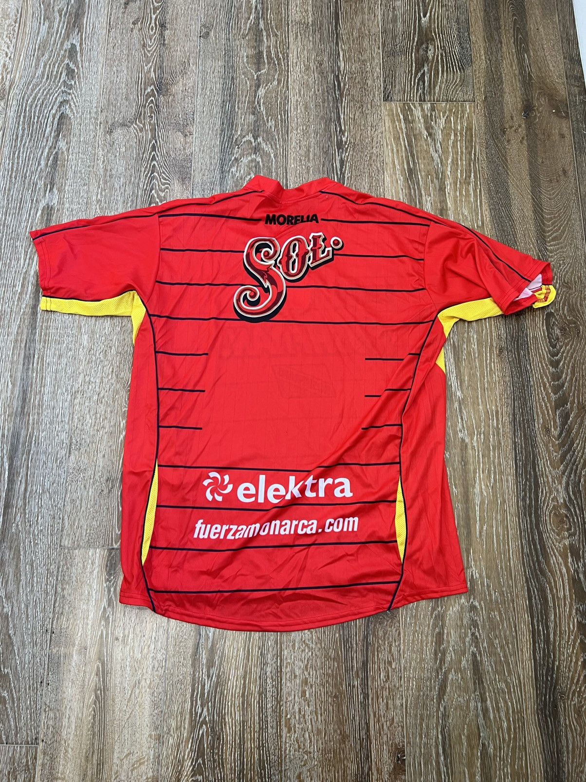 Vintage Atletica Monarcas Morelia Soccer Football jersey Size US XL / EU 56 / 4 - 2 Thumbnail