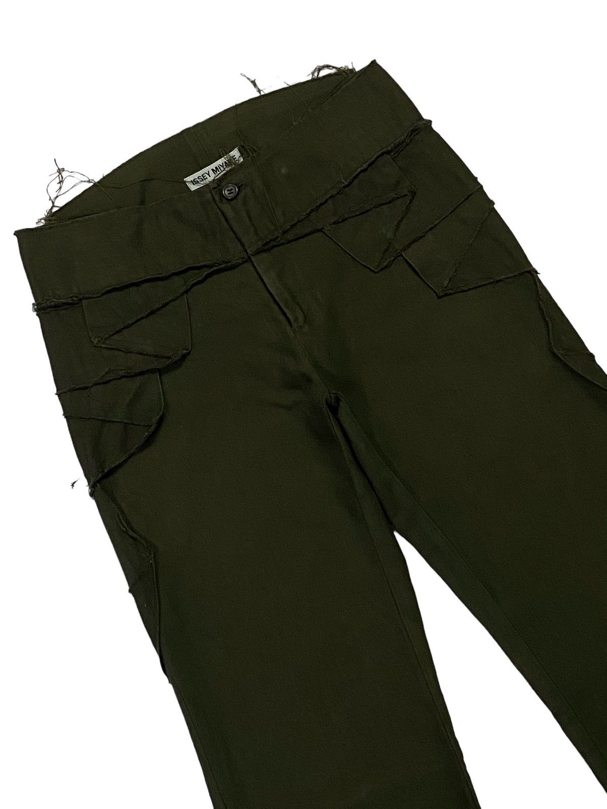 Issey Miyake Issey Miyake 2002 Flod Waist Bootcut Trousers Pants Size US 30 / EU 46 - 14 Thumbnail