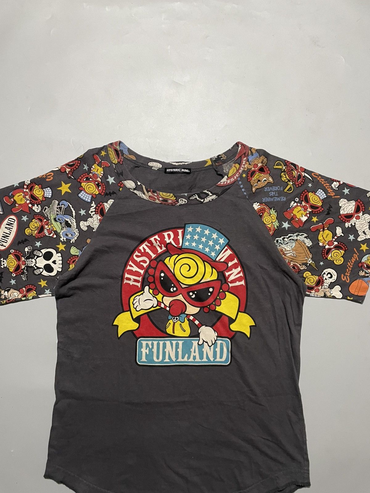 Hysteric Glamour Hysteric Mini Funland Raglan T-shirt Size M / US 6-8 / IT 42-44 - 3 Thumbnail
