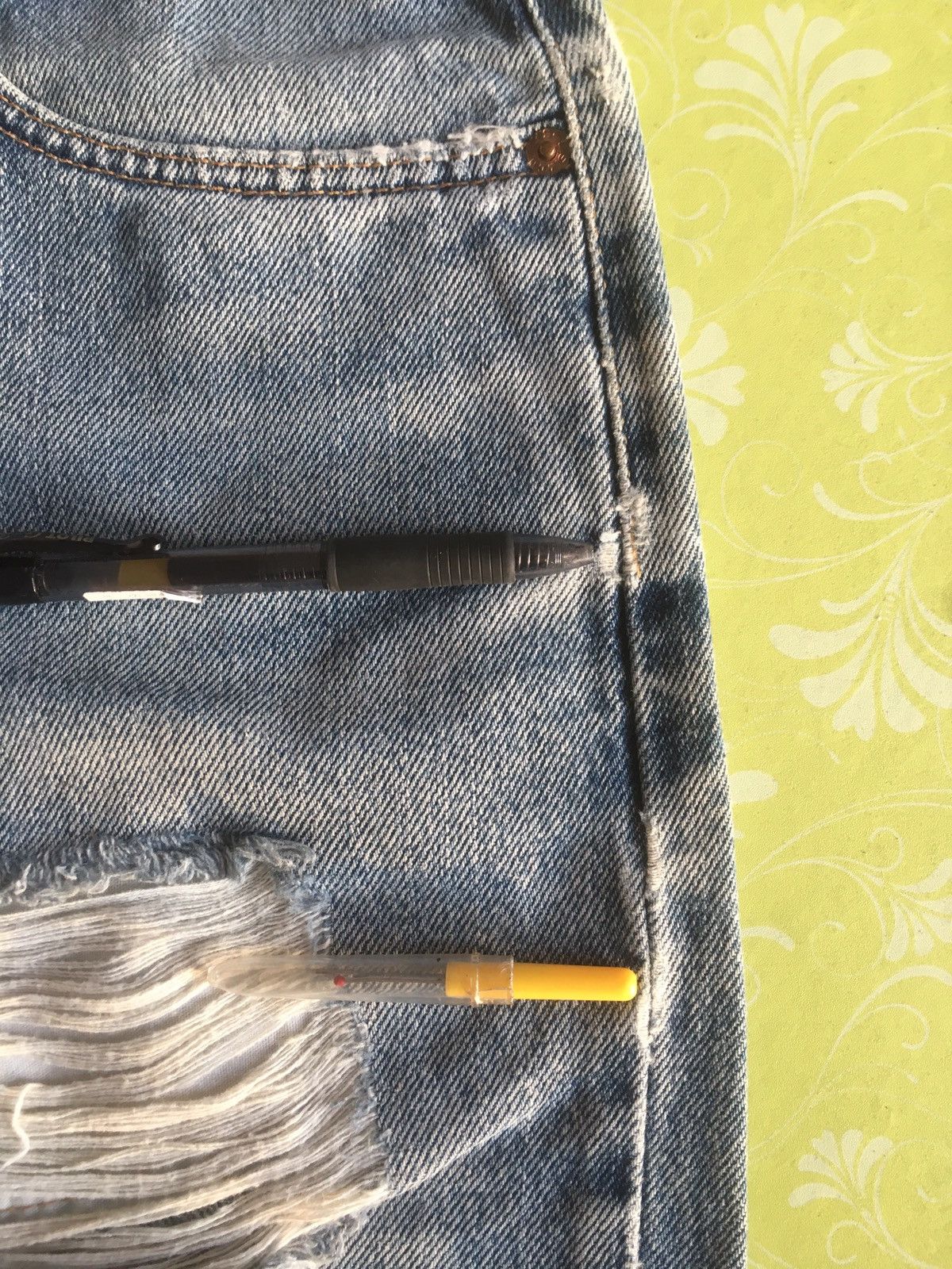 Levi's Vintage Clothing Levis 505 regular fit Size US 30 / EU 46 - 6 Thumbnail