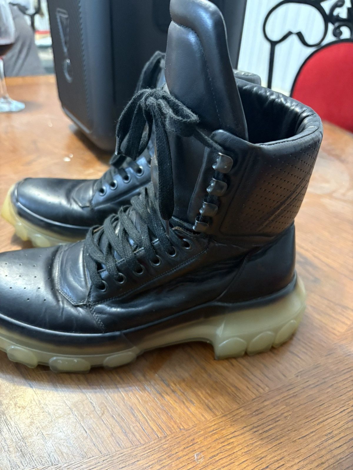Rick Owens rick owen’s tractor dunks Size US 9 / EU 42 - 4 Thumbnail