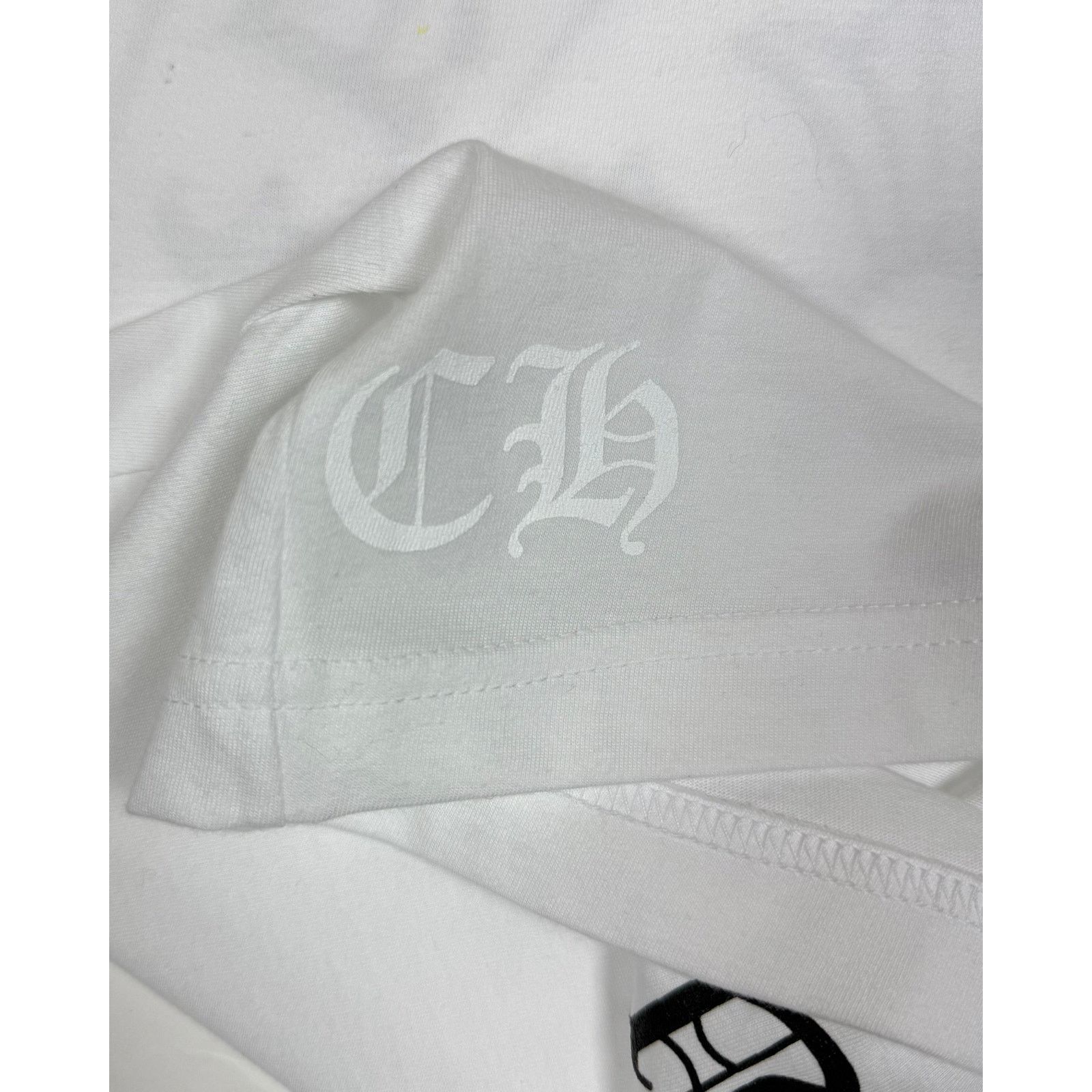 Chrome Hearts Chrome Hearts White Malibu Exclusive Logo Tee Size US M / EU 48-50 / 2 - 5 Thumbnail