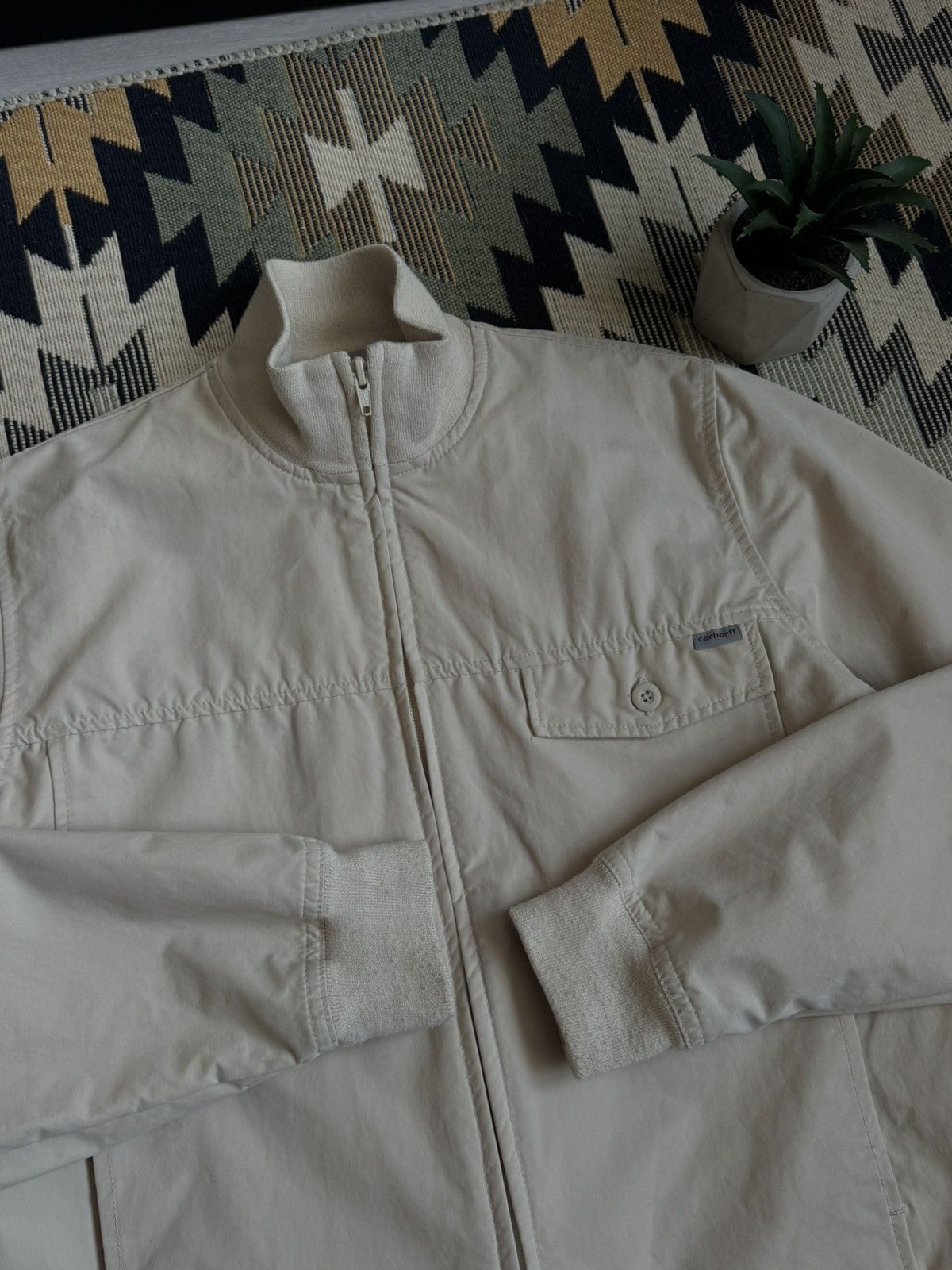 Carhartt Vintage Carhartt Beige Women’s Jacket Size L / US 10 / IT 46 - 7 Thumbnail