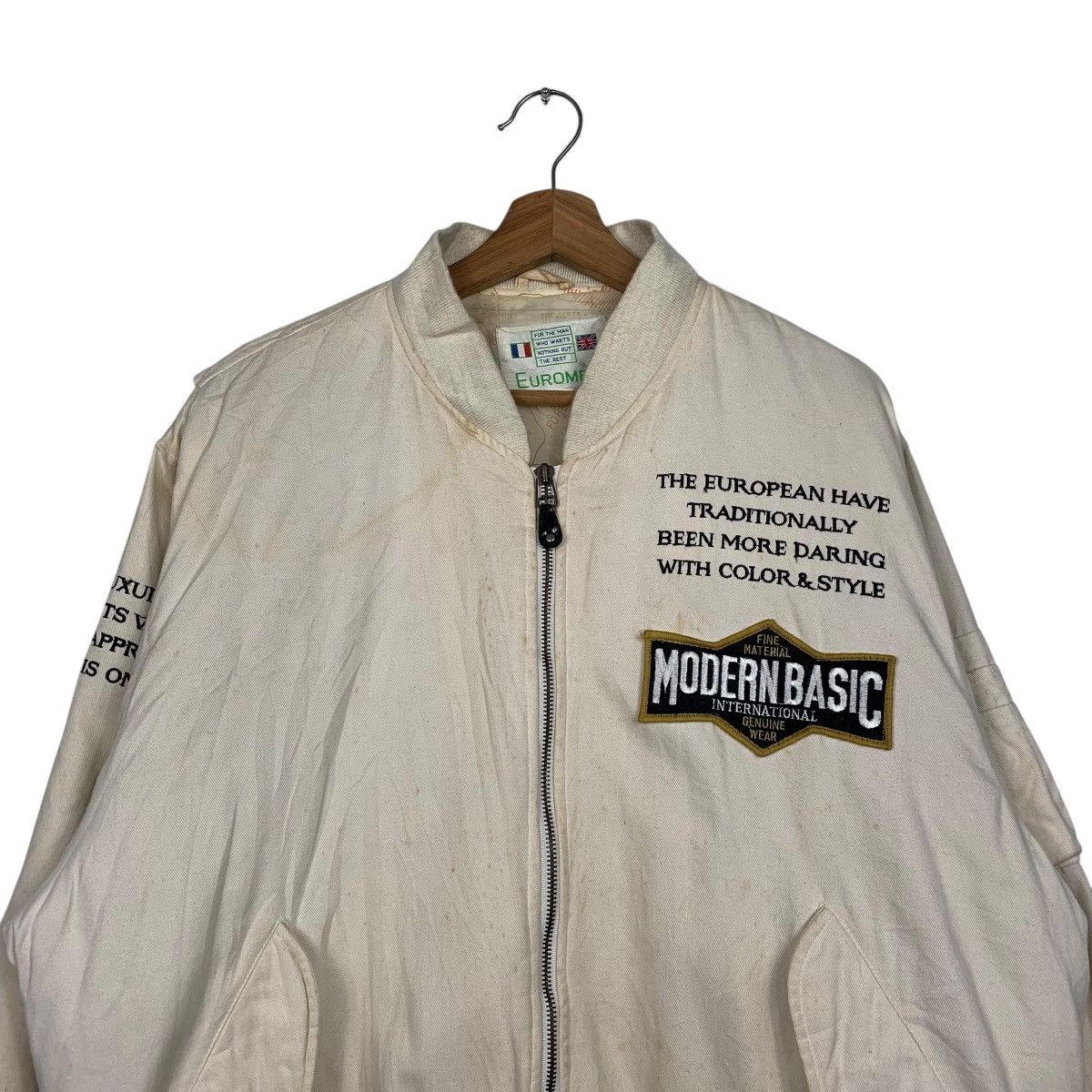 Japanese Brand Japanese Brand Euromen Bomber Jacket Size US L / EU 52-54 / 3 - 2 Thumbnail