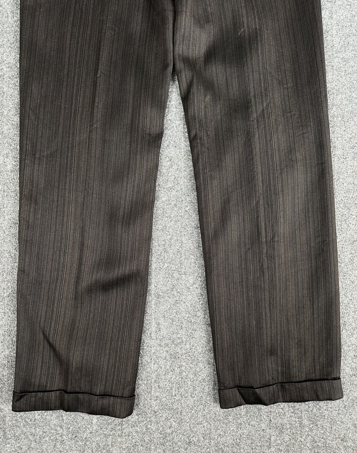Hermes × Maison Margiela Hermes - Maison Margiela Archive - Cuffed Wool Pants Size 27" / US 4 / IT 40 - 7 Thumbnail