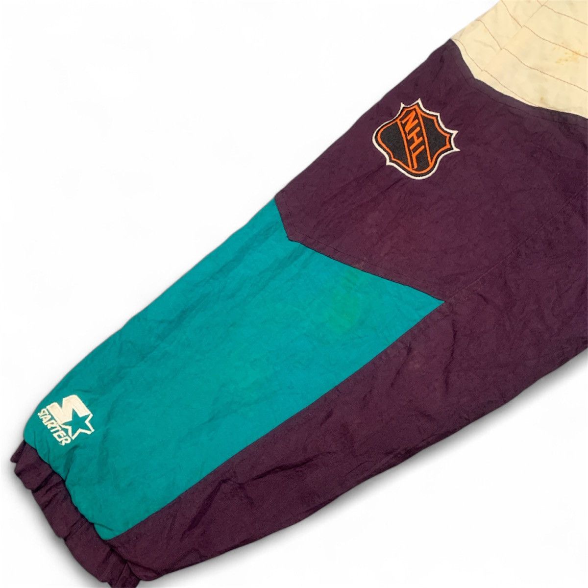 Starter Vtg 90's Mighty Ducks of Anaheim NHL Starter Jacket Size US L / EU 52-54 / 3 - 9 Thumbnail