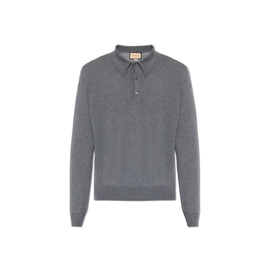 Gucci GUCCI Gray Sweater New & Authentic (Men's size:M;) Size US M / EU 48-50 / 2 - 1 Preview