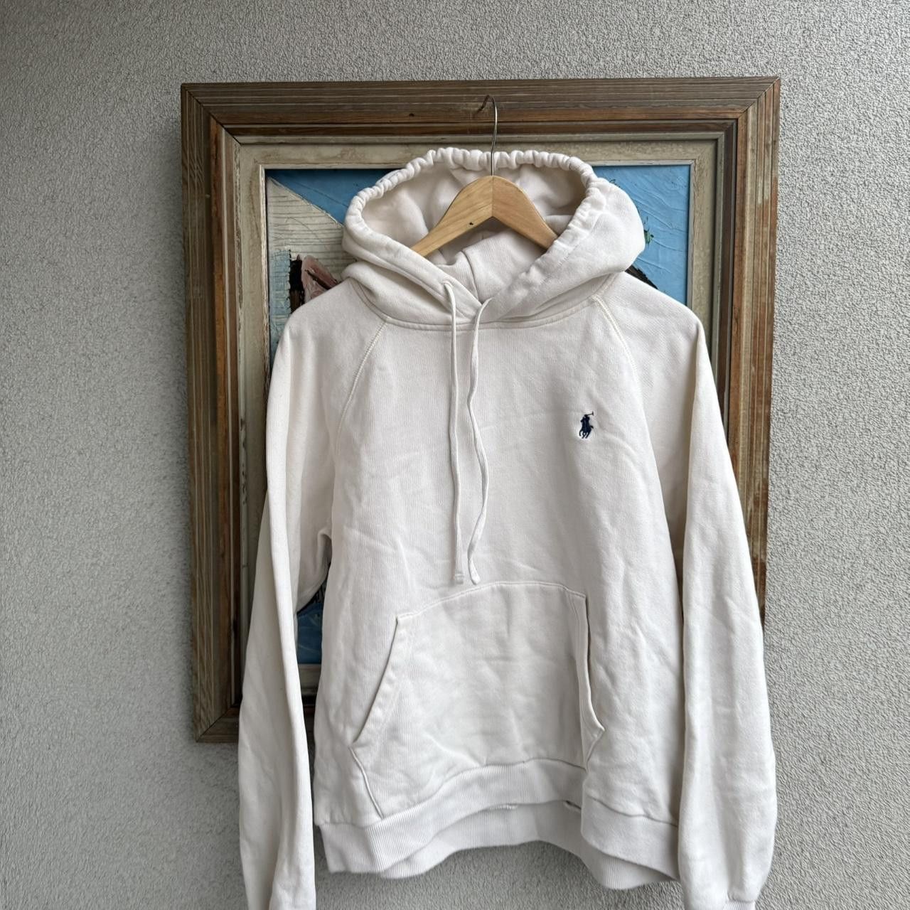 Polo Ralph Lauren Ralph Lauren Polo Hoodie White Womans Minimalist Preppy Size L / US 10 / IT 46 - 2 Thumbnail