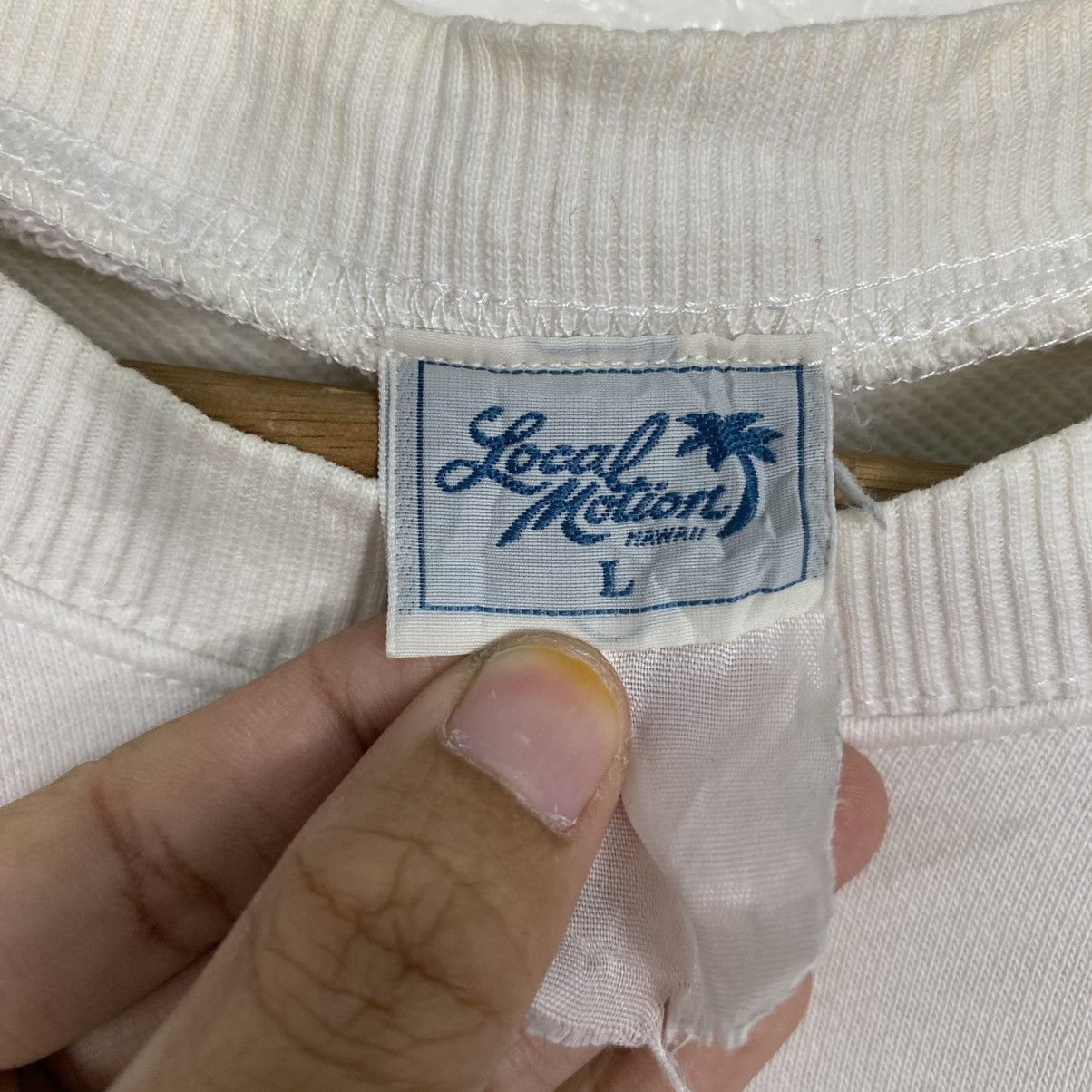 Vintage 📌Vintage Sweatshirt Local Motion Hawaii Big Logo Size US L / EU 52-54 / 3 - 15 Thumbnail