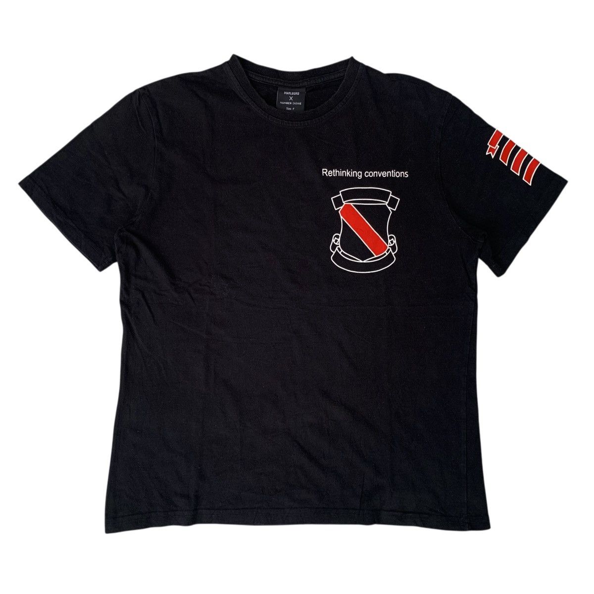 Japanese Brand × Marlboro × Number (N)ine Number (N)ine x Marlboro Rethinking Conventions Tshirt Size US M / EU 48-50 / 2 - 1 Thumbnail