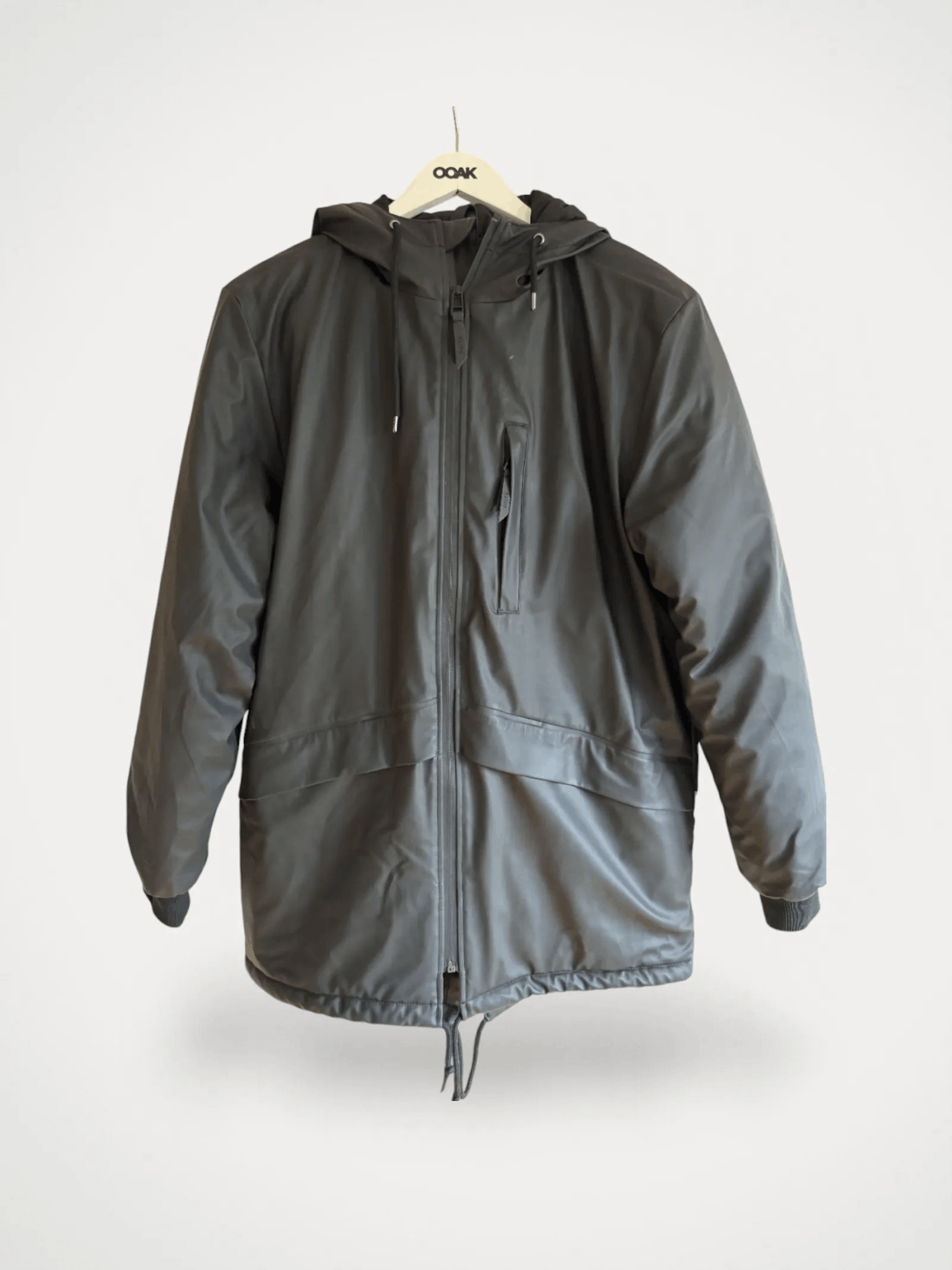 Rains Rains N3 Parma Black Jacket Size S / US 4 / IT 40 - 1 Thumbnail