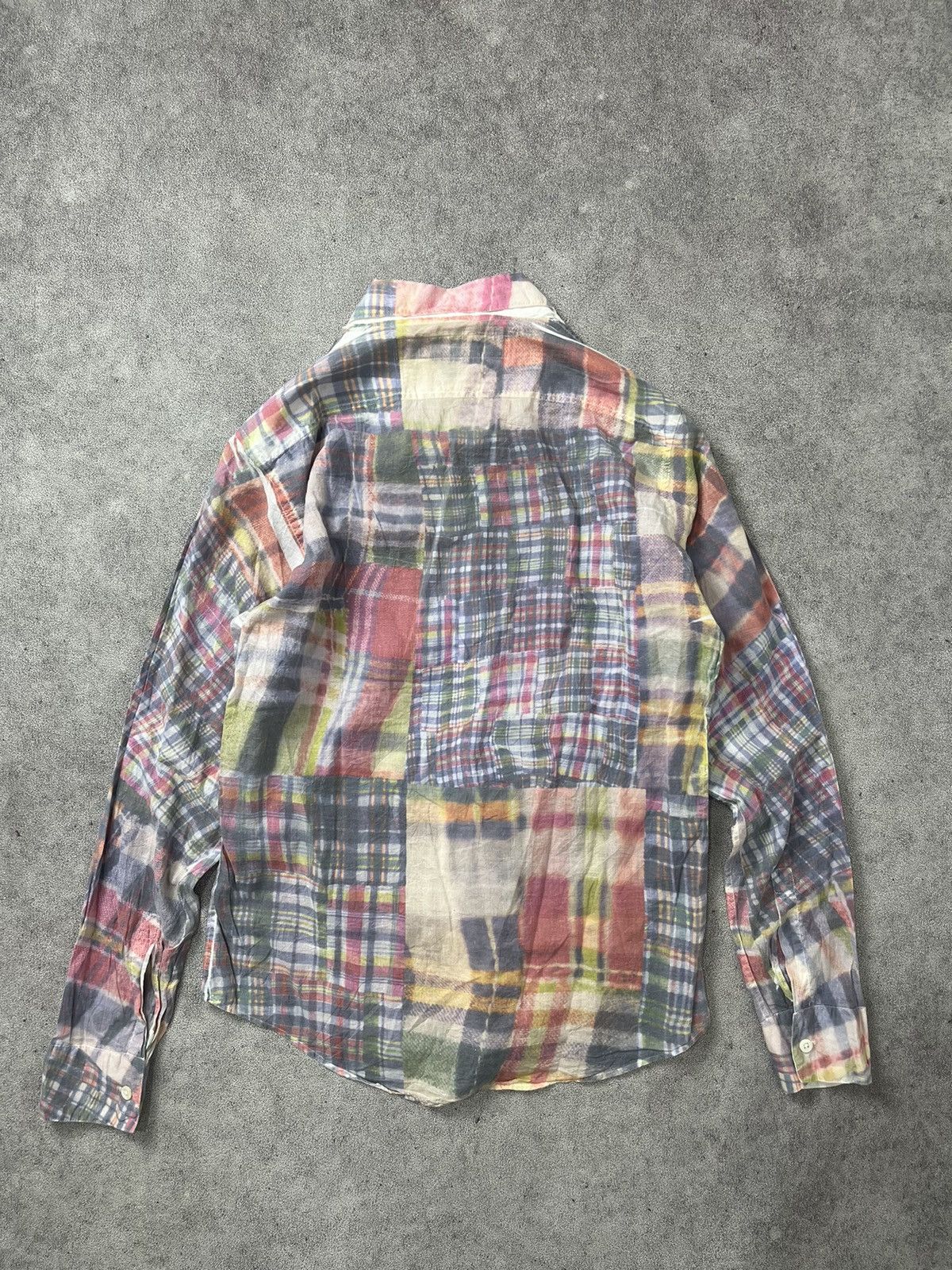 Japanese Brand Slow gun patchwork pattern button up shirt Size US M / EU 48-50 / 2 - 7 Thumbnail