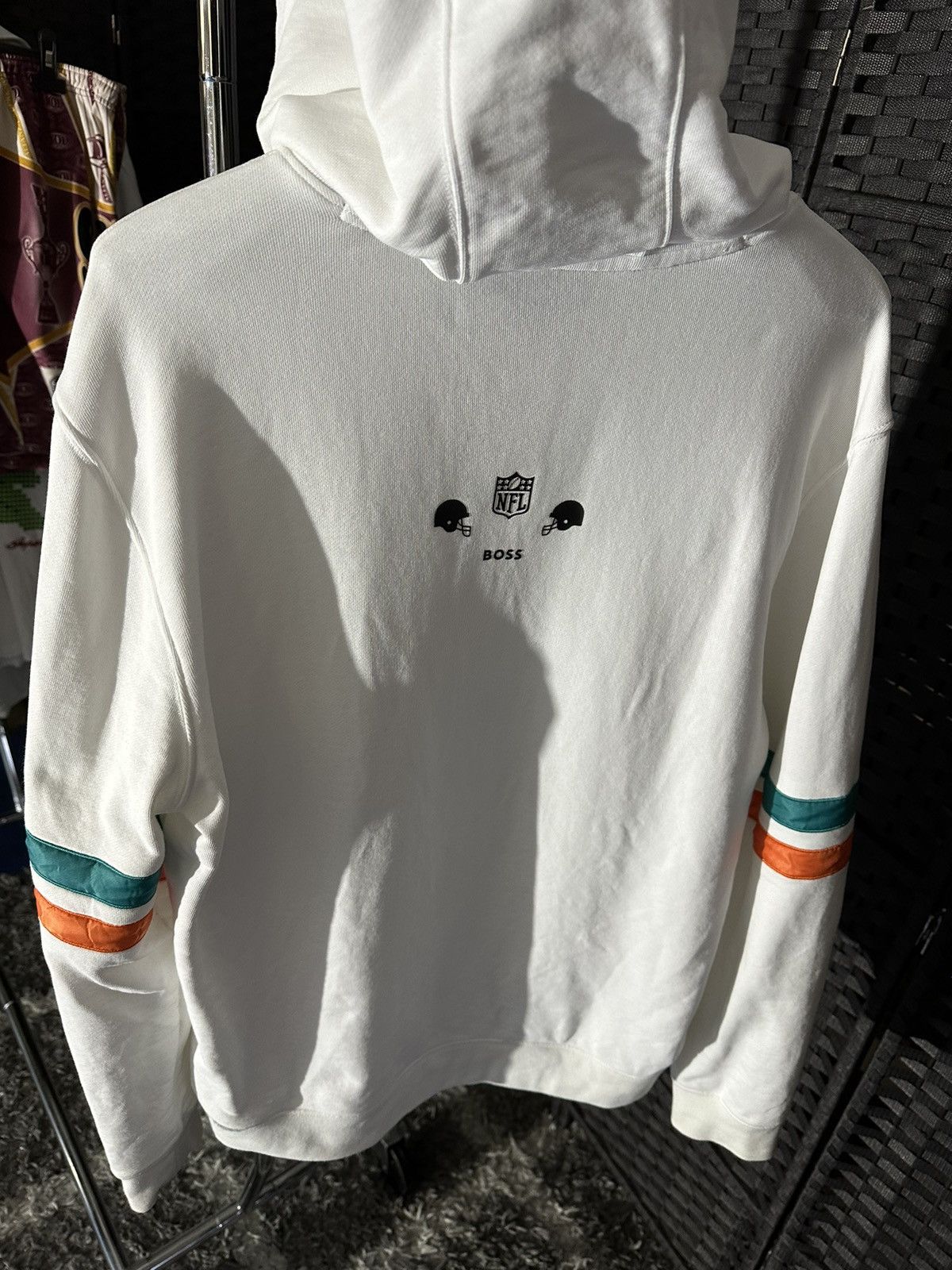 Hugo Boss Hugo Boss x NFL Miami Dolphins hoodie Exclusive Rare Large Size US L / EU 52-54 / 3 - 2 Thumbnail
