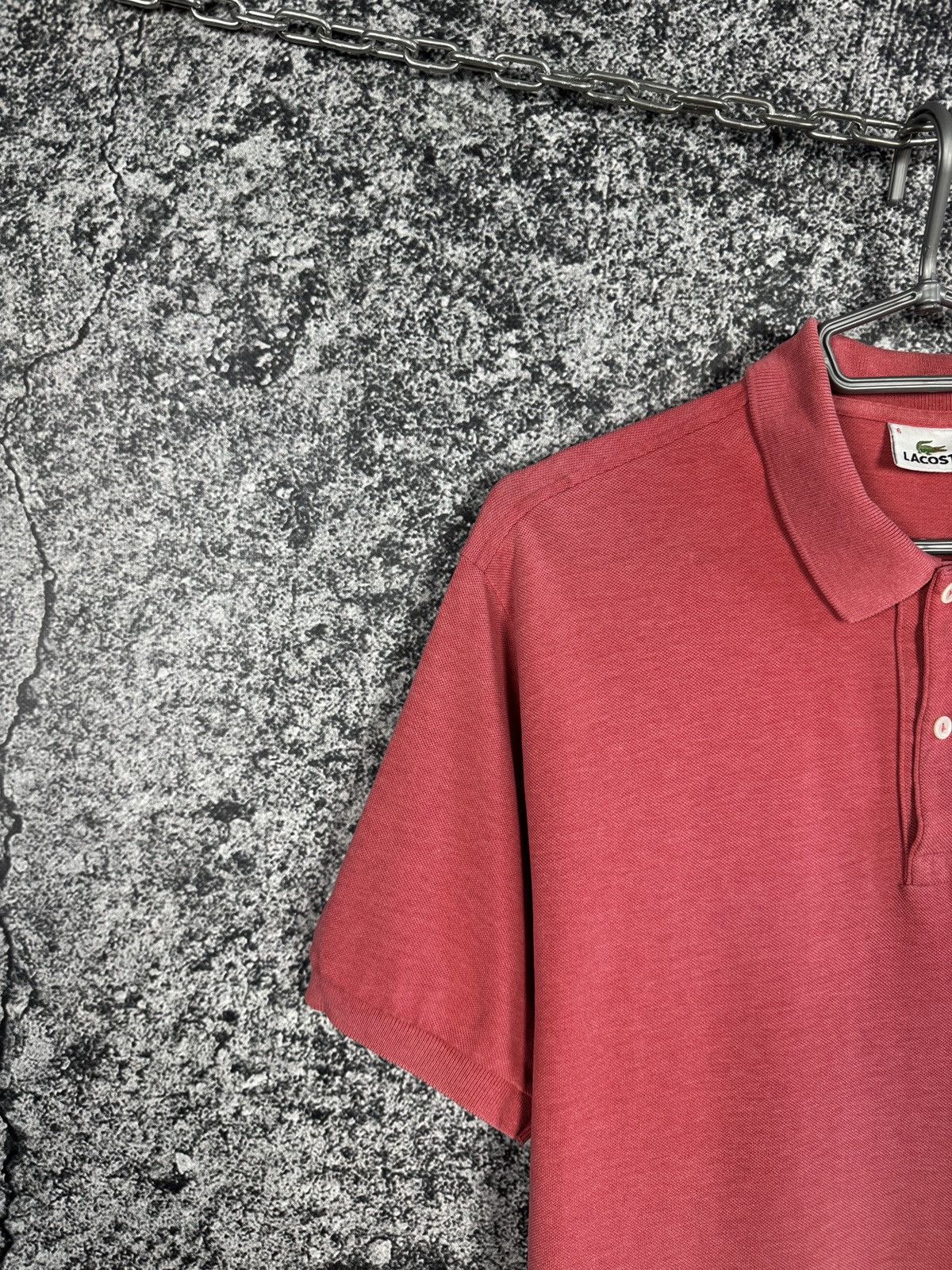 Lacoste Lacoste Short Sleeve Polo Shirt Crocodile Logo Vintage XL Size US XL / EU 56 / 4 - 3 Thumbnail