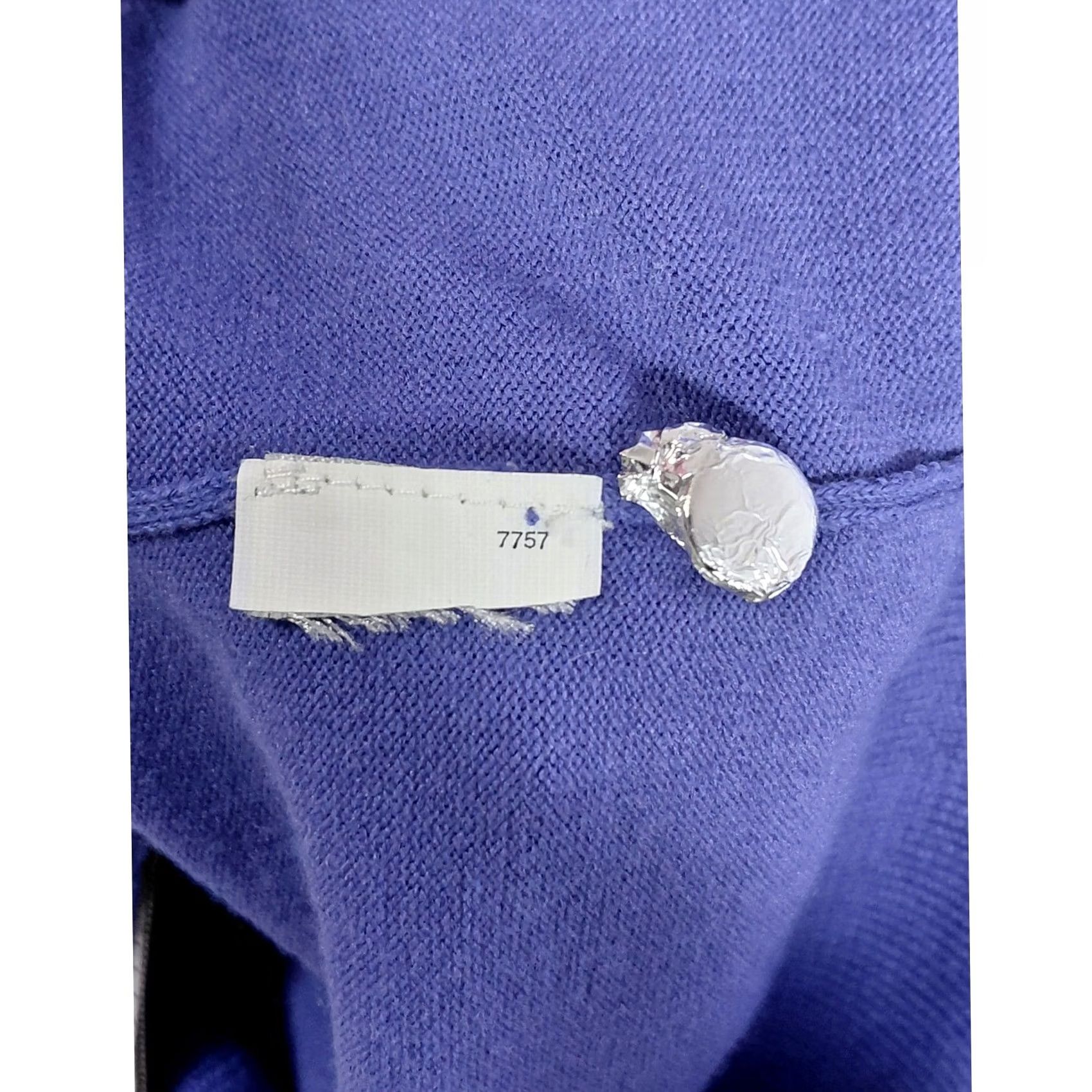 J.Crew J.CREW Purple Cardigan Sweater Solid Knit Women Size S Cardigan, Crew Neck, Button, Lightweight, Stretch, Casual Workwear Women Size S / US 4 / IT 40 - 7 Thumbnail