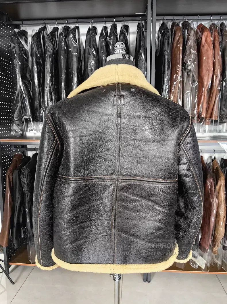 The Real McCoy's The Real McCoys D-1 Pilot Fur Jacket Size US XXS / EU 40 - 7 Thumbnail