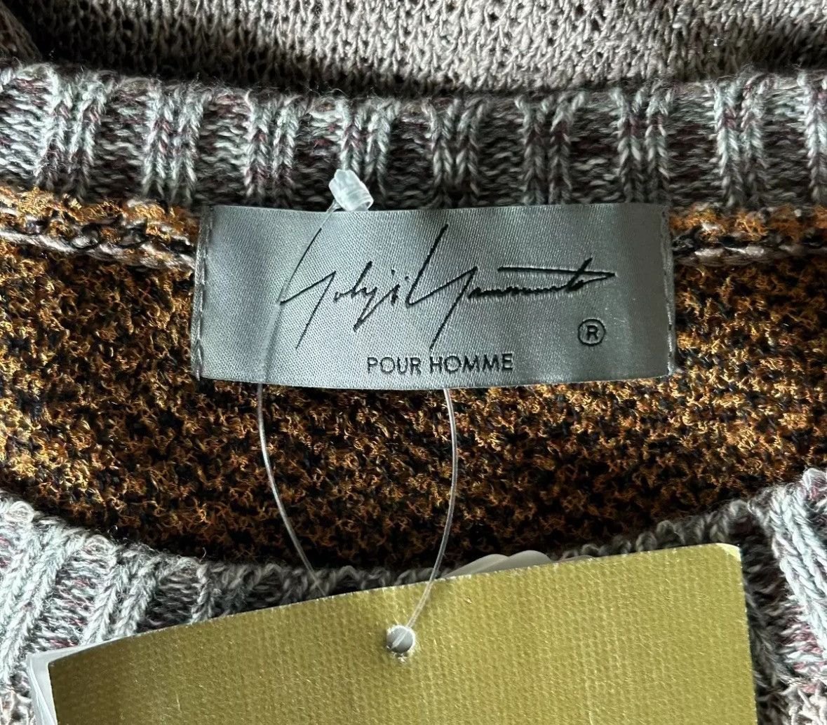Yohji Yamamoto Yohji Yamamoto 22ss slogan graffiti silk sweater Size US L / EU 52-54 / 3 - 5 Thumbnail