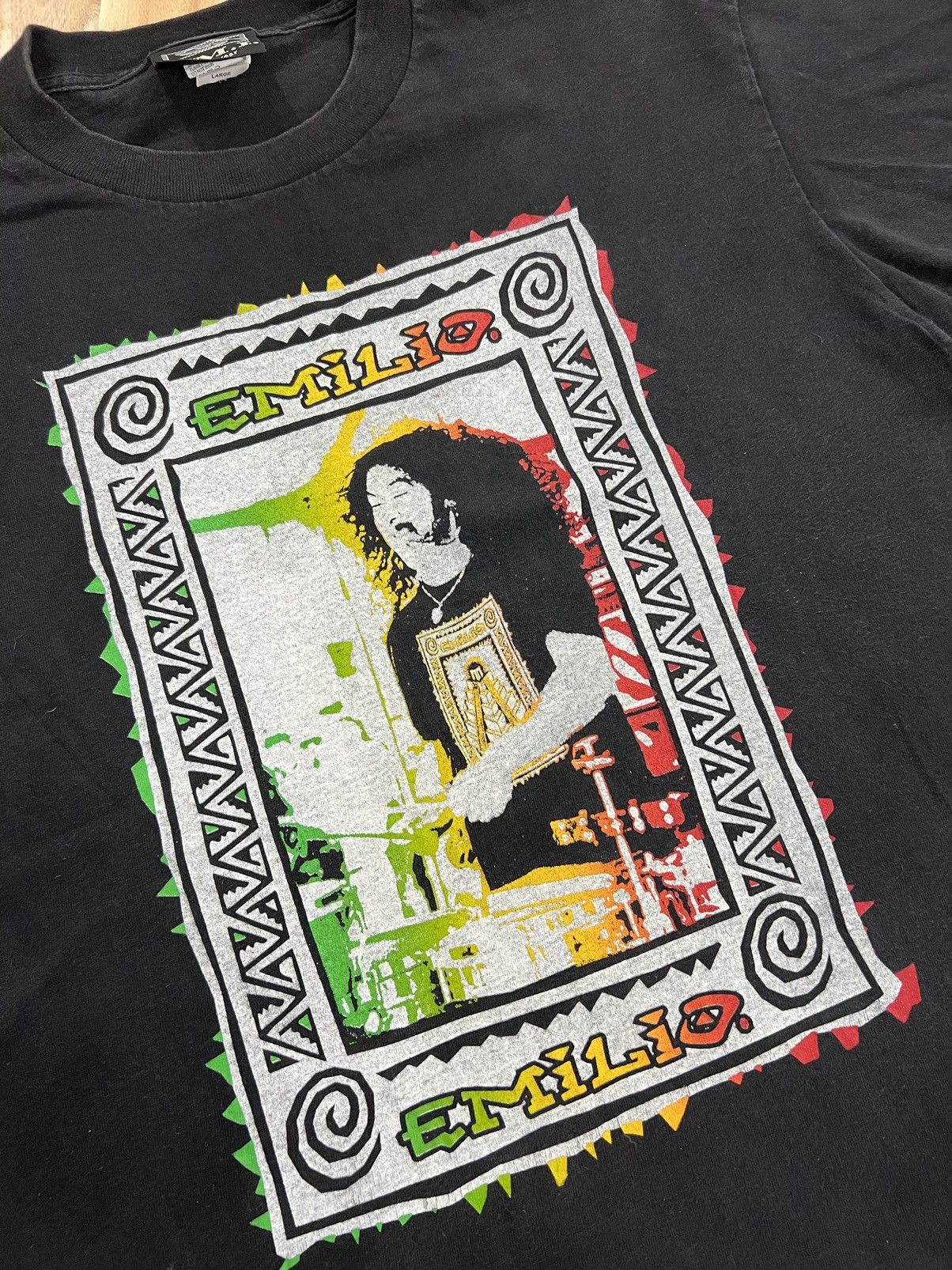 Band Tees × Vintage Vintage Emilio Band Tees Size US L / EU 52-54 / 3 - 2 Thumbnail
