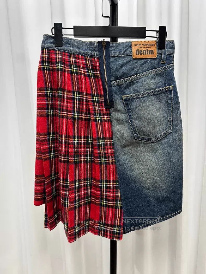 Junya Watanabe JUNYA WATANABE size XS Patchwork Skirt Size 23" - 4 Thumbnail