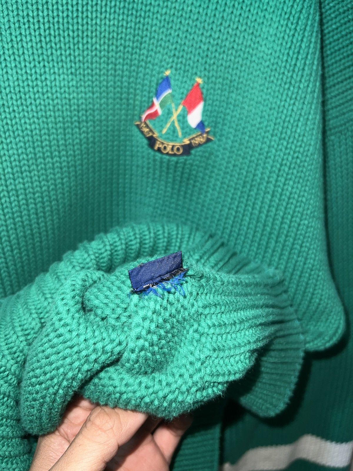 Polo Ralph Lauren Polo Ralph Lauren Vintage Rare Knitwear Size US XXL / EU 58 / 5 - 6 Thumbnail