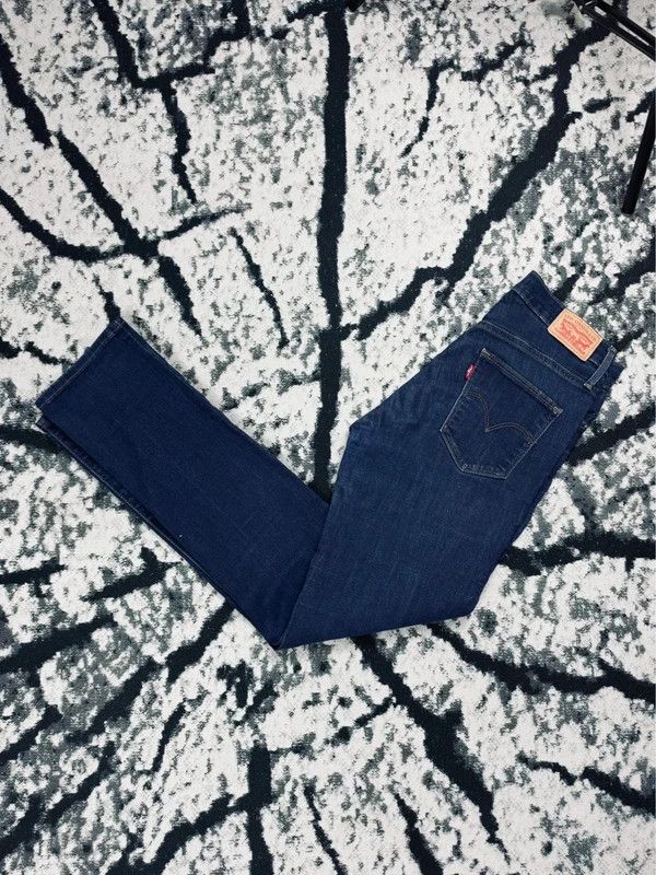 Levi's Levis Slimming slim jeans navy blue 28 30 Size 28" / US 6 / IT 42 - 1 Thumbnail