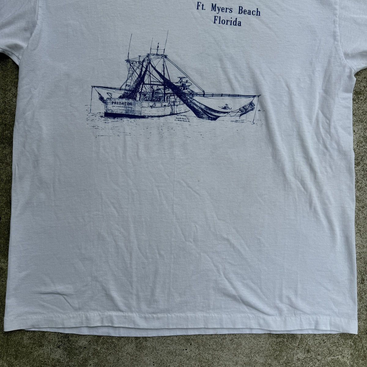 Vintage Thrashed Faded Distressed Sailboat Shirt ERD Grunge Chrome Size US XL / EU 56 / 4 - 10 Thumbnail