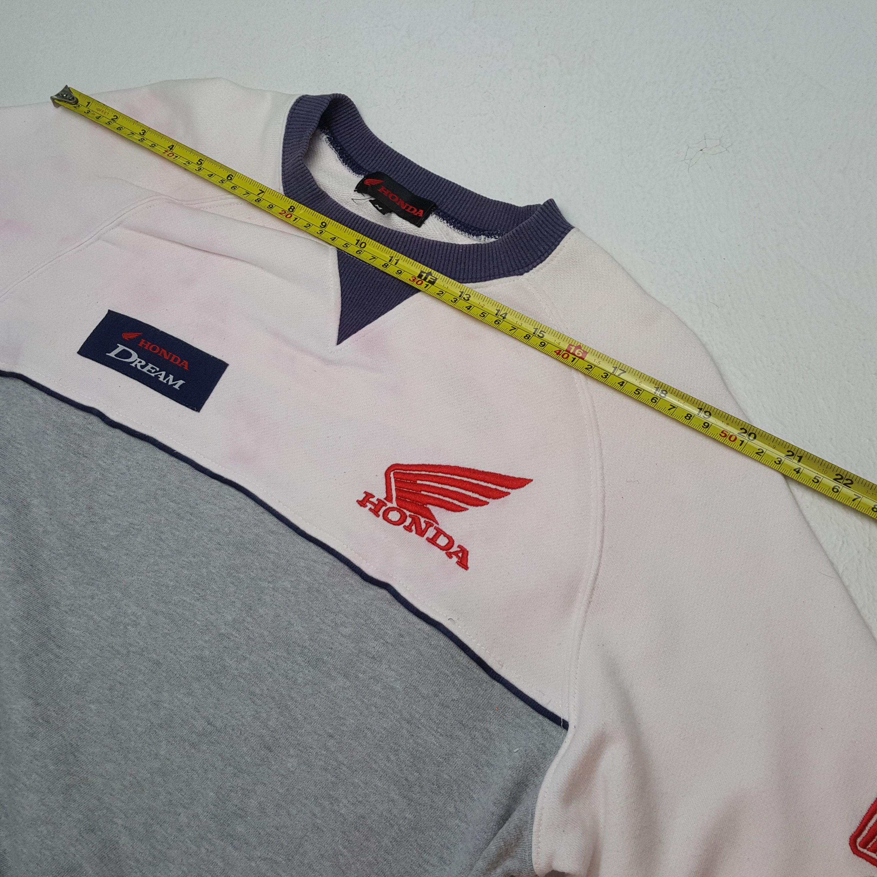 Honda × Vintage Vintage HONDA DREAM Japanese Racing Team Sweatshirts Size US M / EU 48-50 / 2 - 5 Thumbnail