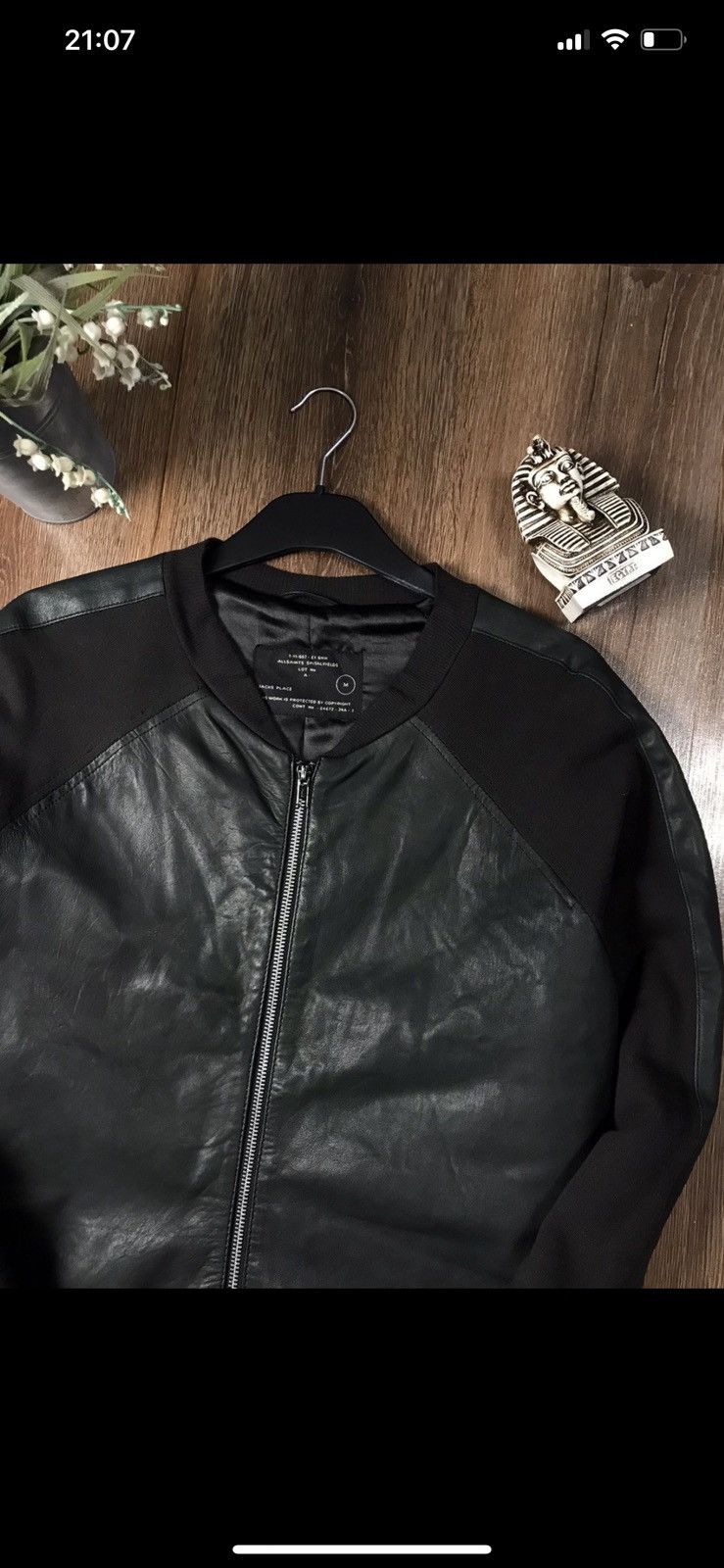 Allsaints × Vintage Allsaints Game Leather Moto Jacket MJE622 Size US M / EU 48-50 / 2 - 2 Thumbnail