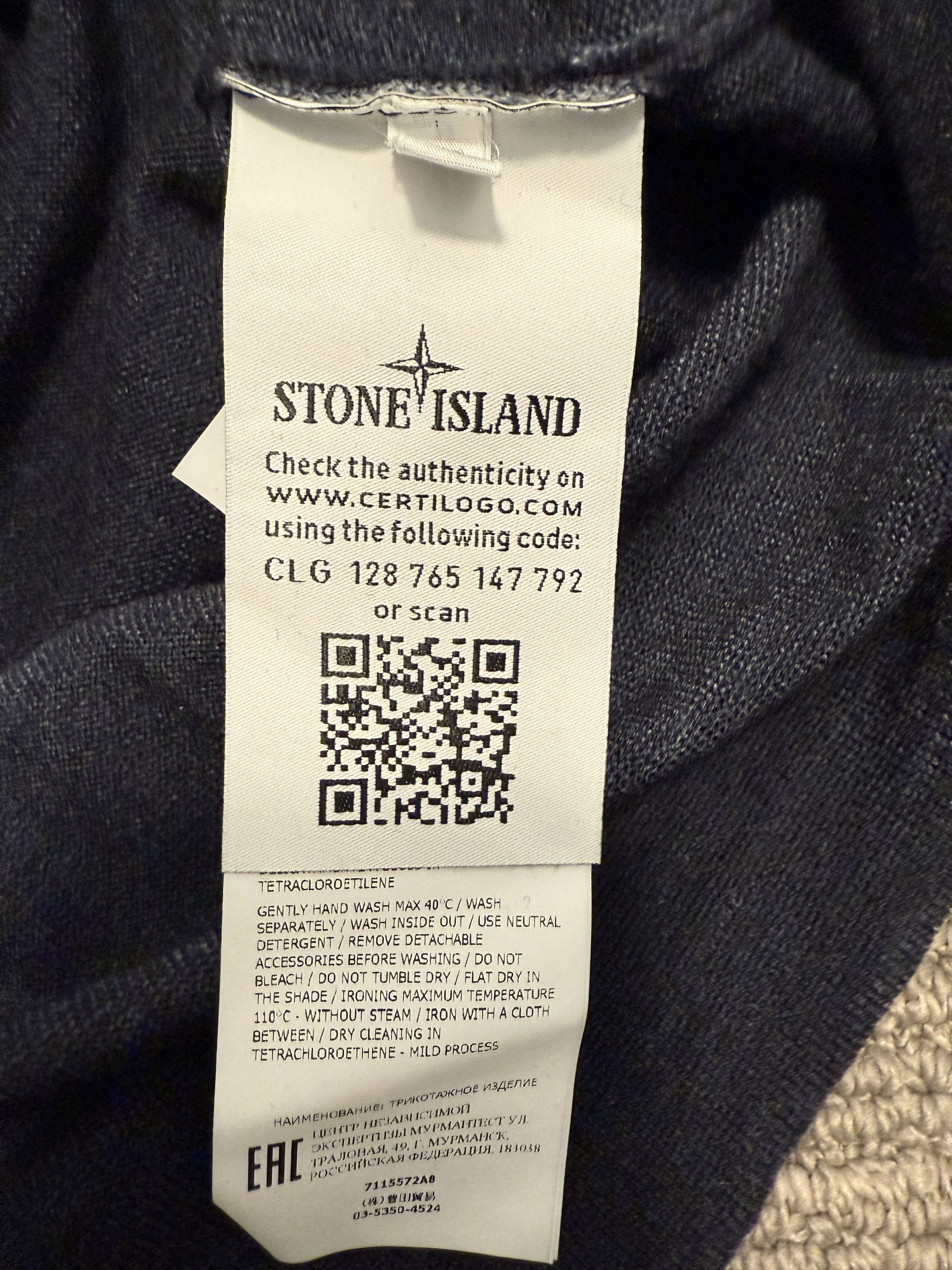 Stone Island Stone Island Fast Dye Air Brush Sweater Size US XL / EU 56 / 4 - 5 Thumbnail